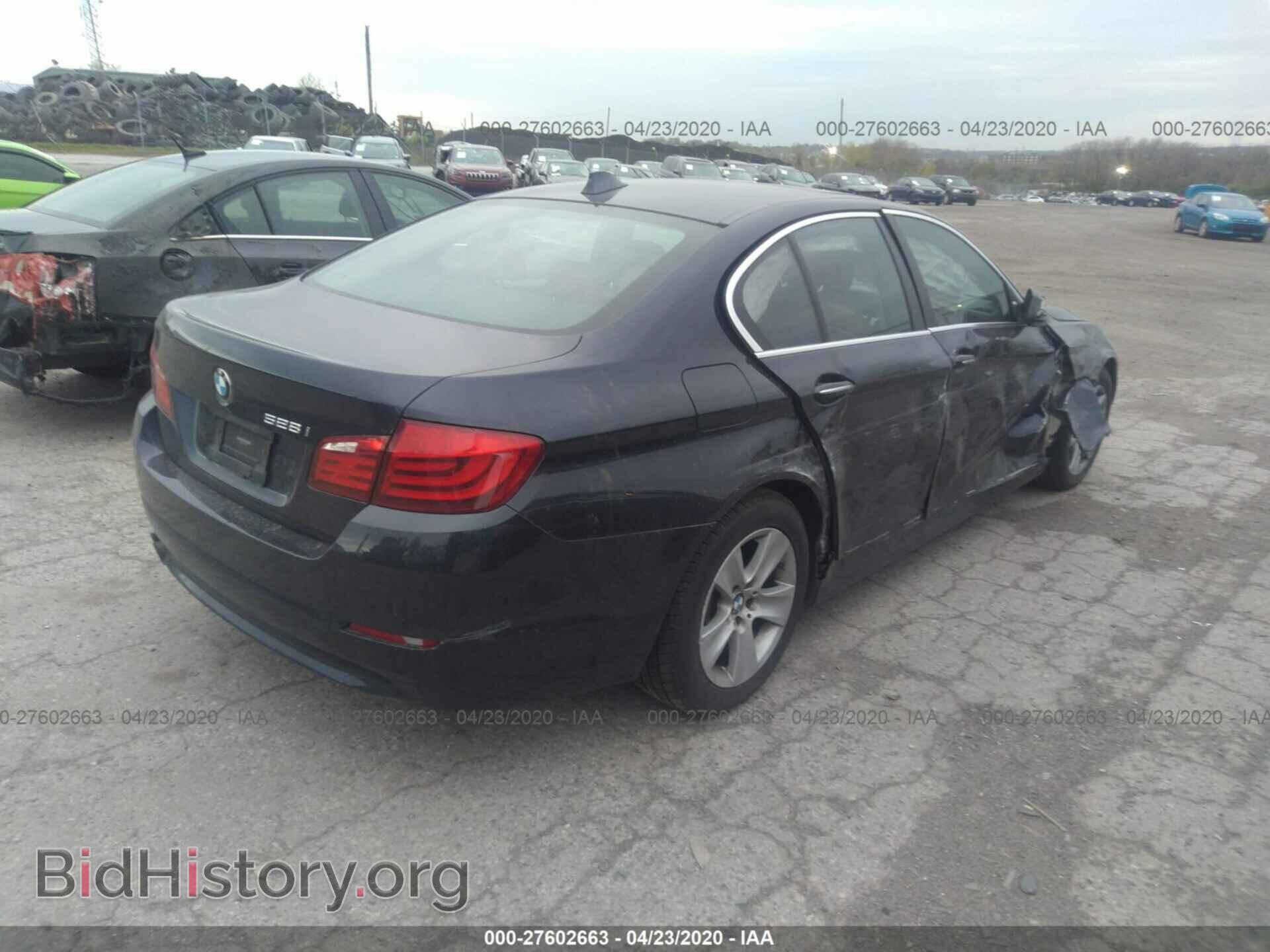 2012 BMW 528 - VIN: WBAXH5C58CDW11691 - Фото 4