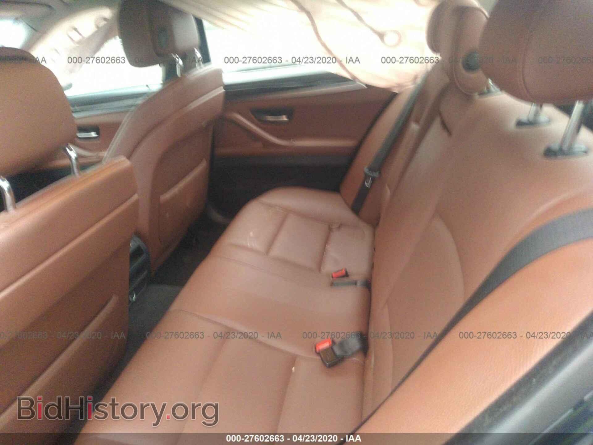 2012 BMW 528 - VIN: WBAXH5C58CDW11691 - Фото 8