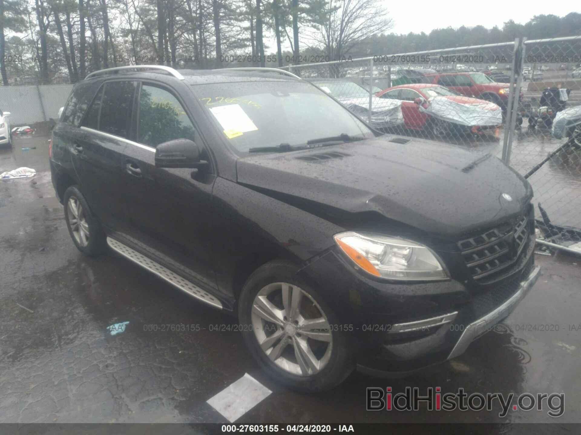 Photo 4JGDA5HB7EA276447 - MERCEDES-BENZ M-CLASS 2014