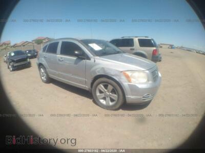 2010 Dodge CALIBER SXT, серебристый — VIN 1B3CB4HA2AD632389, IAAI