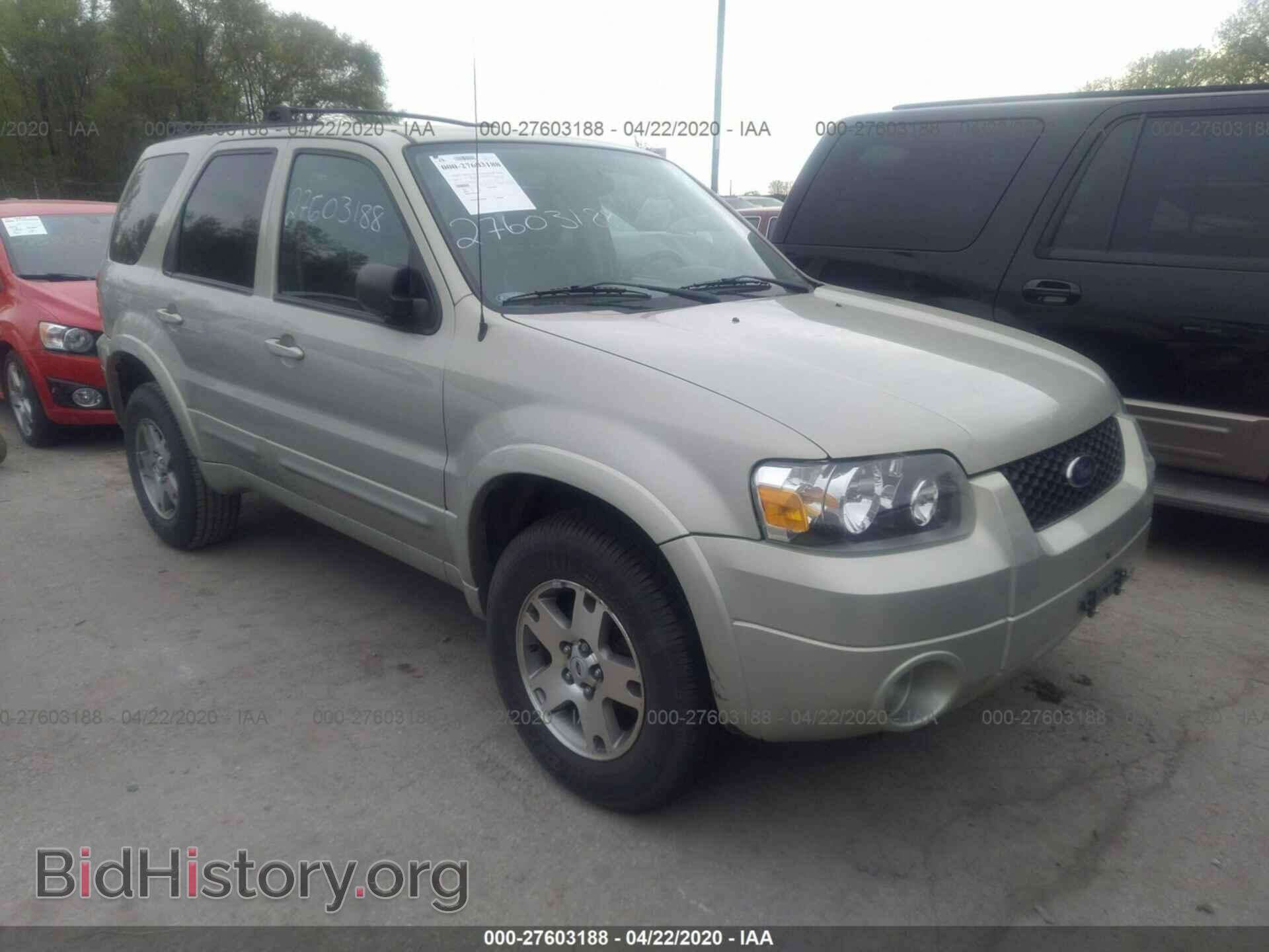 Фотография 1FMCU04105KB03382 - FORD ESCAPE 2005