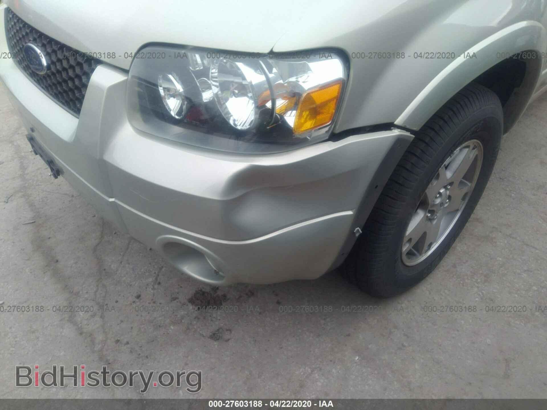 2005 FORD ESCAPE - VIN: 1FMCU04105KB03382 - Фото 6