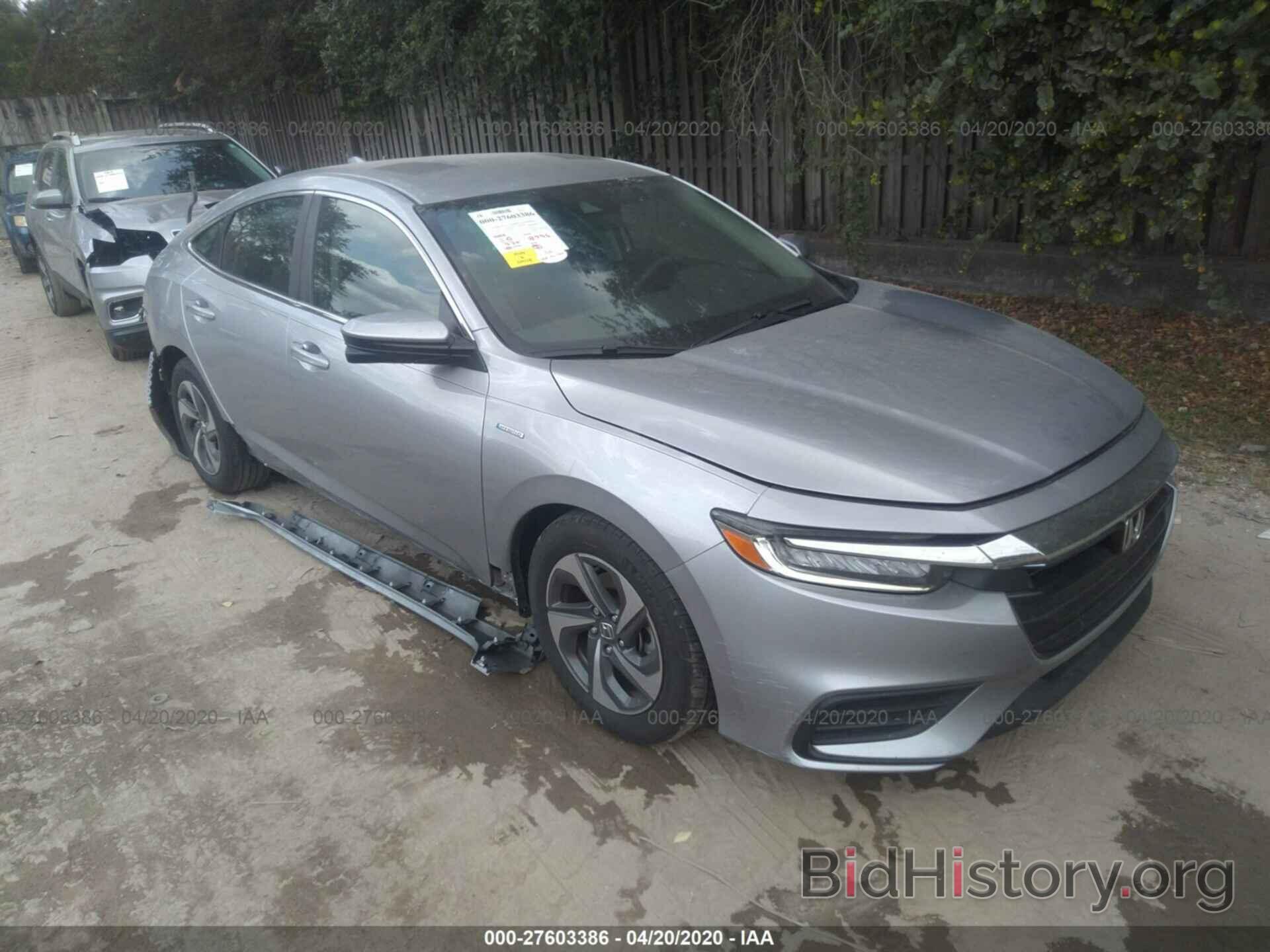 Photo 19XZE4F54KE003982 - HONDA INSIGHT 2019