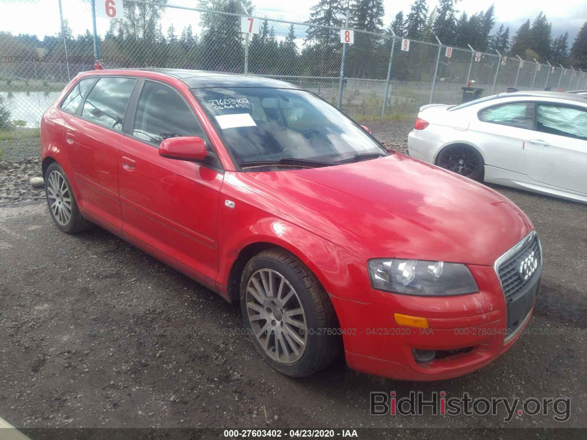 Фотография WAUMF78P26A140450 - AUDI A3 2006