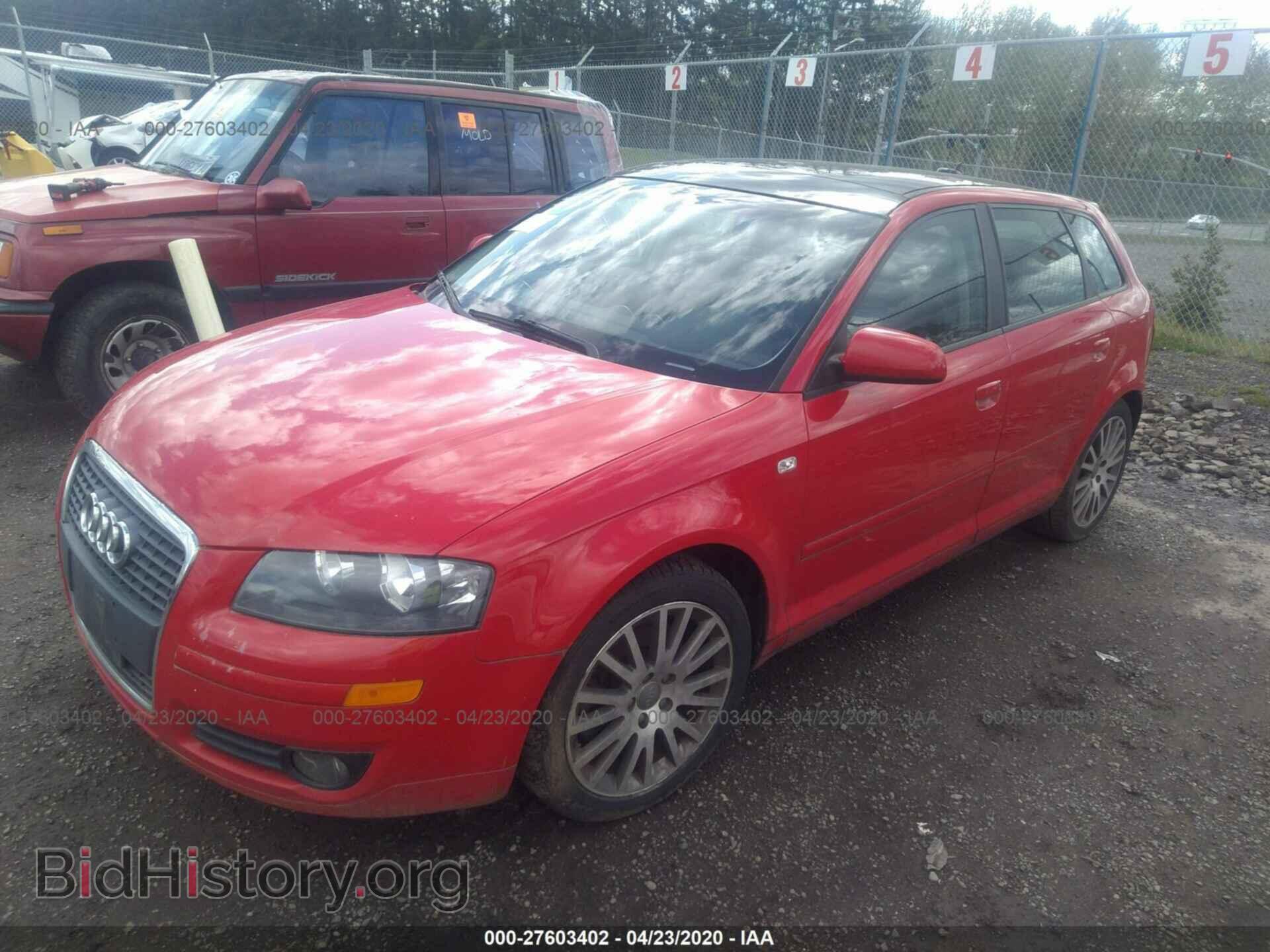 2006 AUDI A3 - VIN: WAUMF78P26A140450 - Фото 2