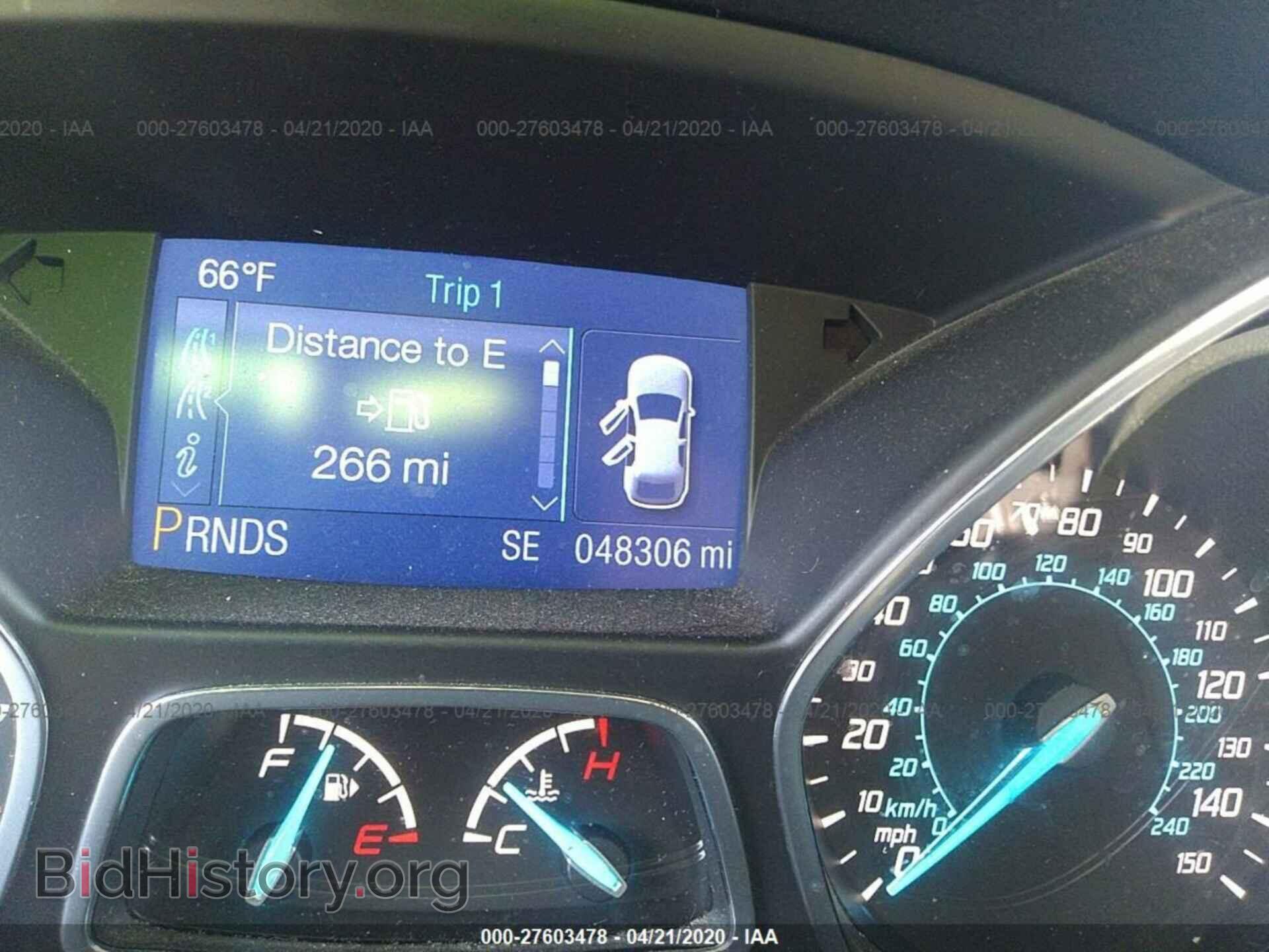 2013 FORD ESCAPE - VIN: 1FMCU0F70DUC19136 - Фото 7
