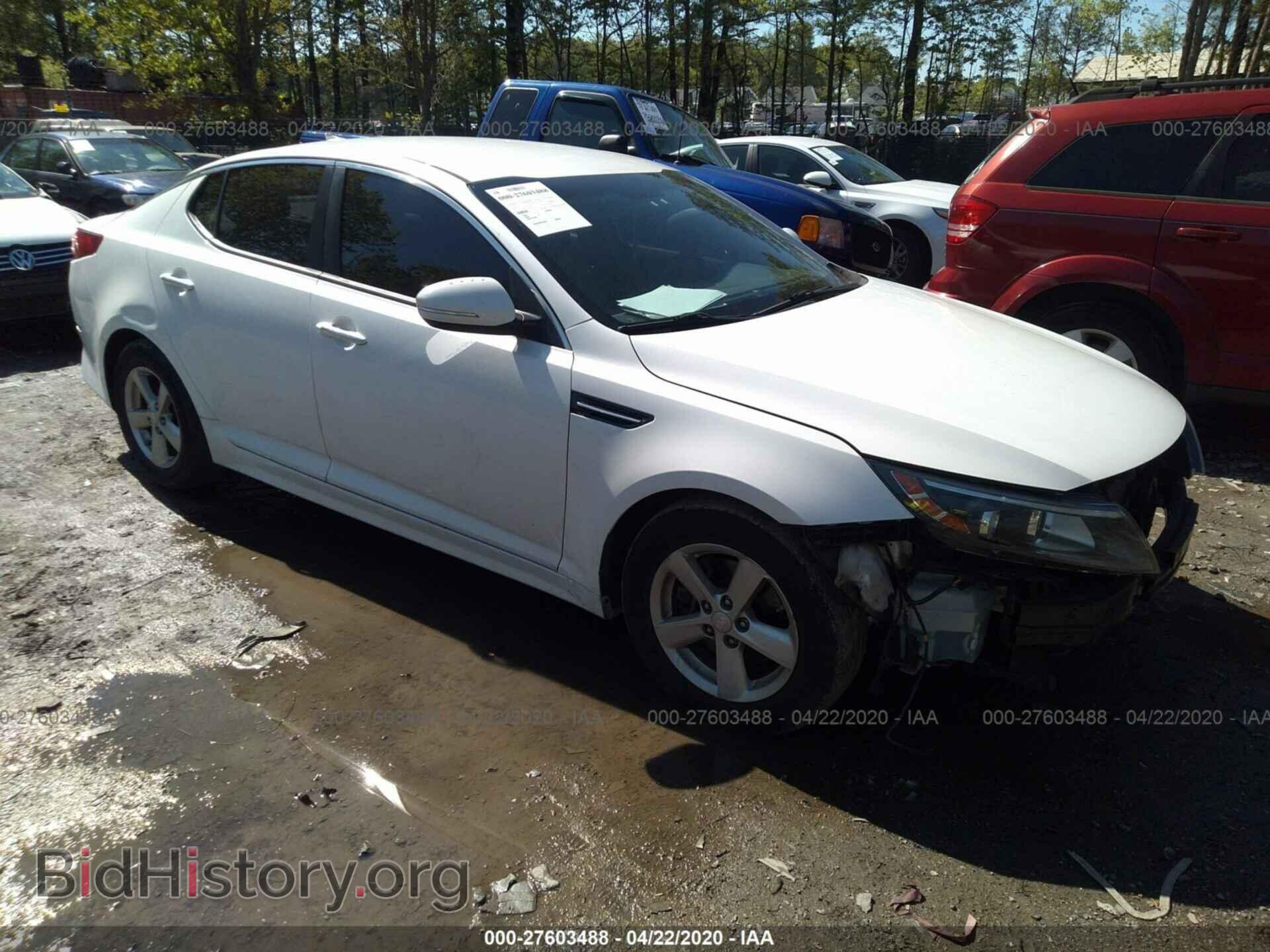 Photo KNAGM4A74F5605167 - KIA OPTIMA 2015