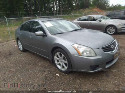 2007 Nissan MAXIMA SE/SL, серый — VIN 1N4BA41E17C819038, IAAI