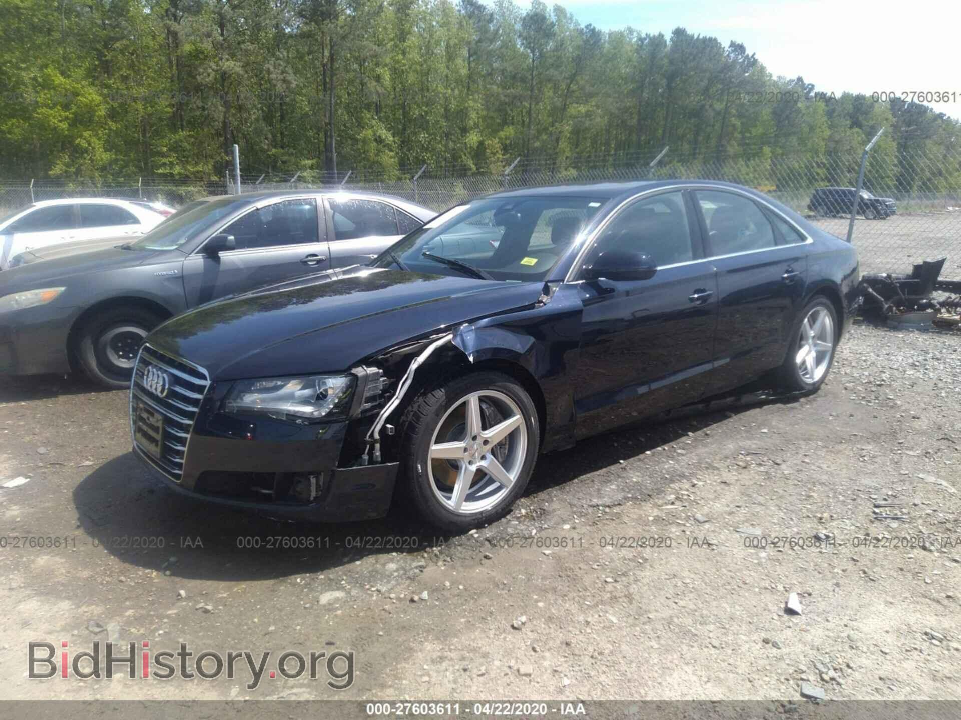 2012 AUDI A8 - VIN: WAUAVAFDXCN002302 - Фото 2