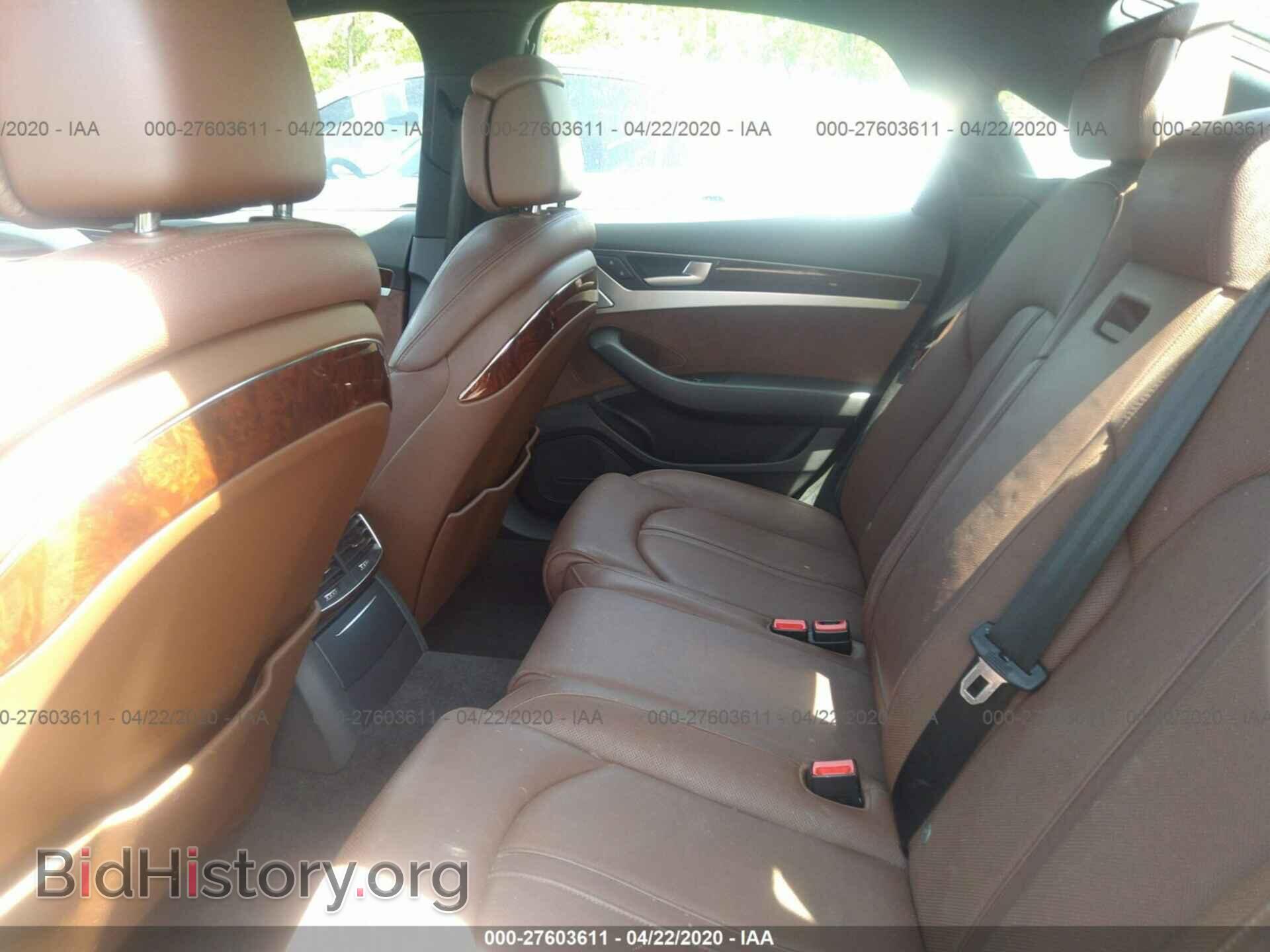 2012 AUDI A8 - VIN: WAUAVAFDXCN002302 - Фото 8