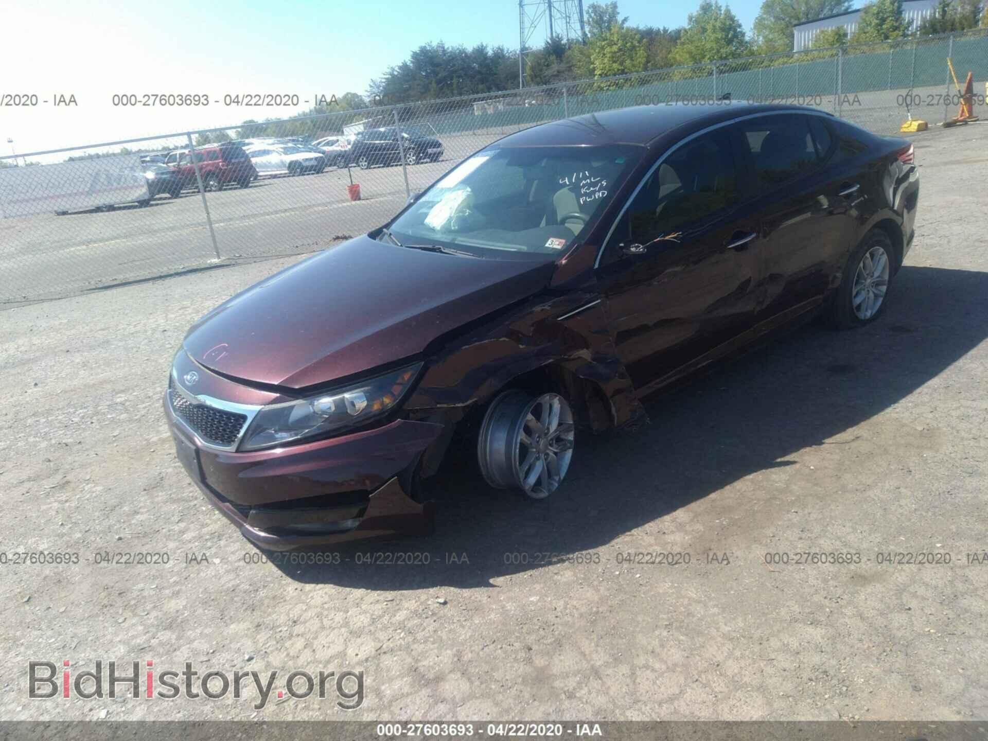 2012 KIA OPTIMA - VIN: 5XXGM4A72CG064856 - Фото 2