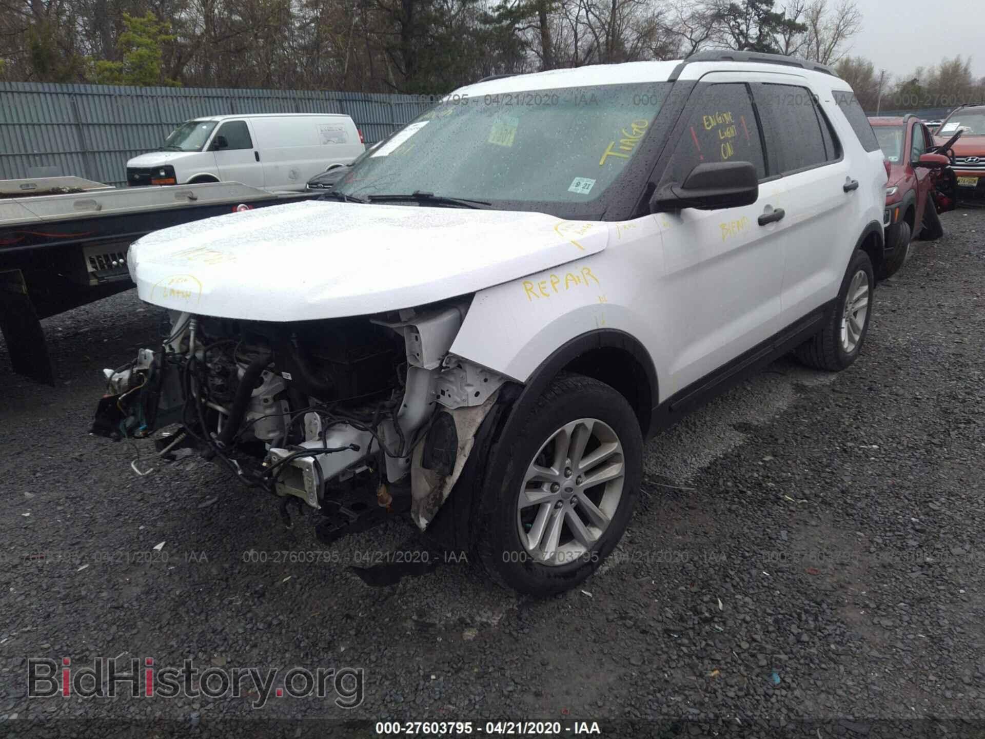 2016 FORD EXPLORER - VIN: 1FM5K8B80GGA92807 - Фото 2
