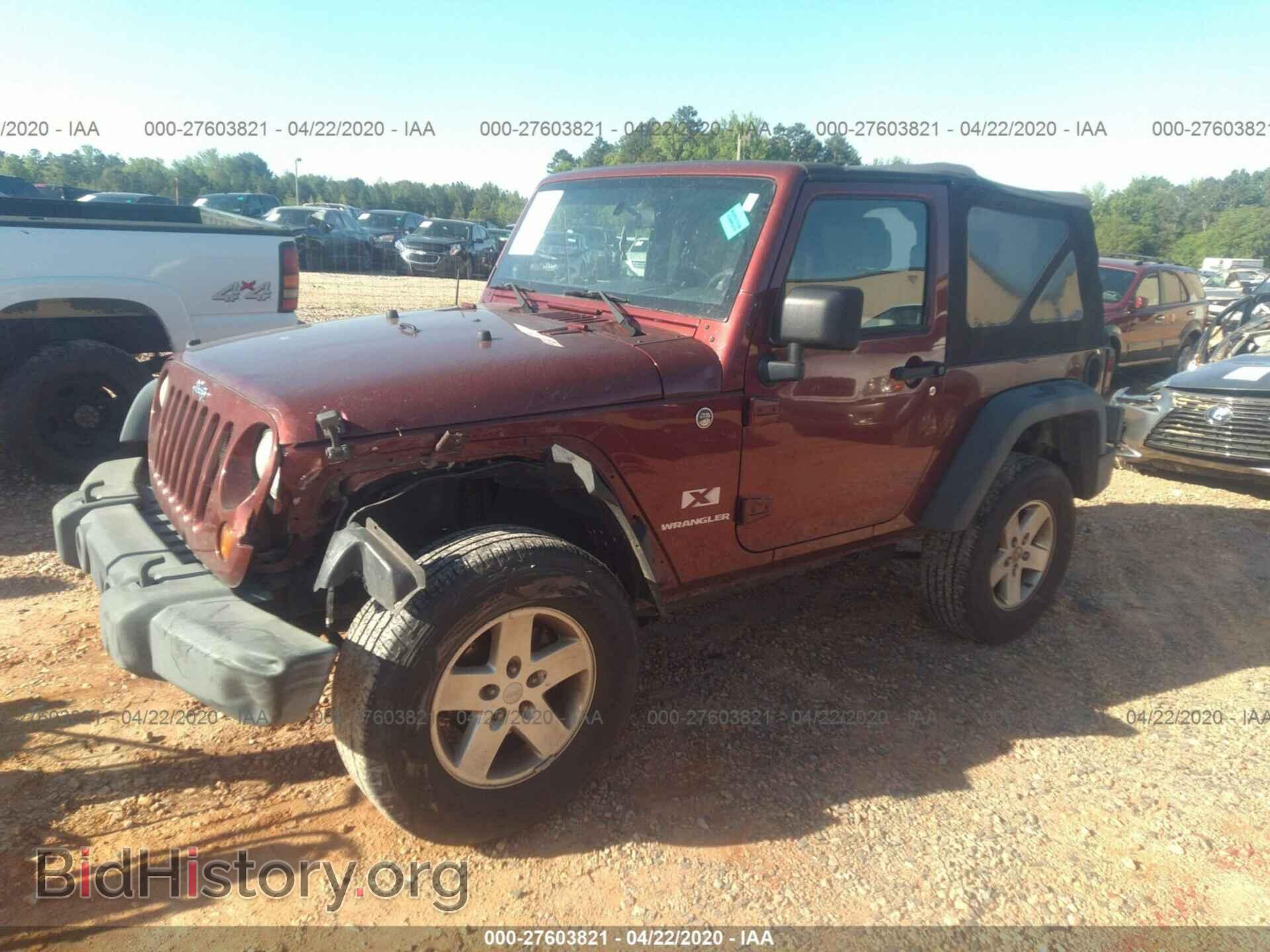 2008 JEEP WRANGLER - VIN: 1J4FA24178L562729 - Фото 2