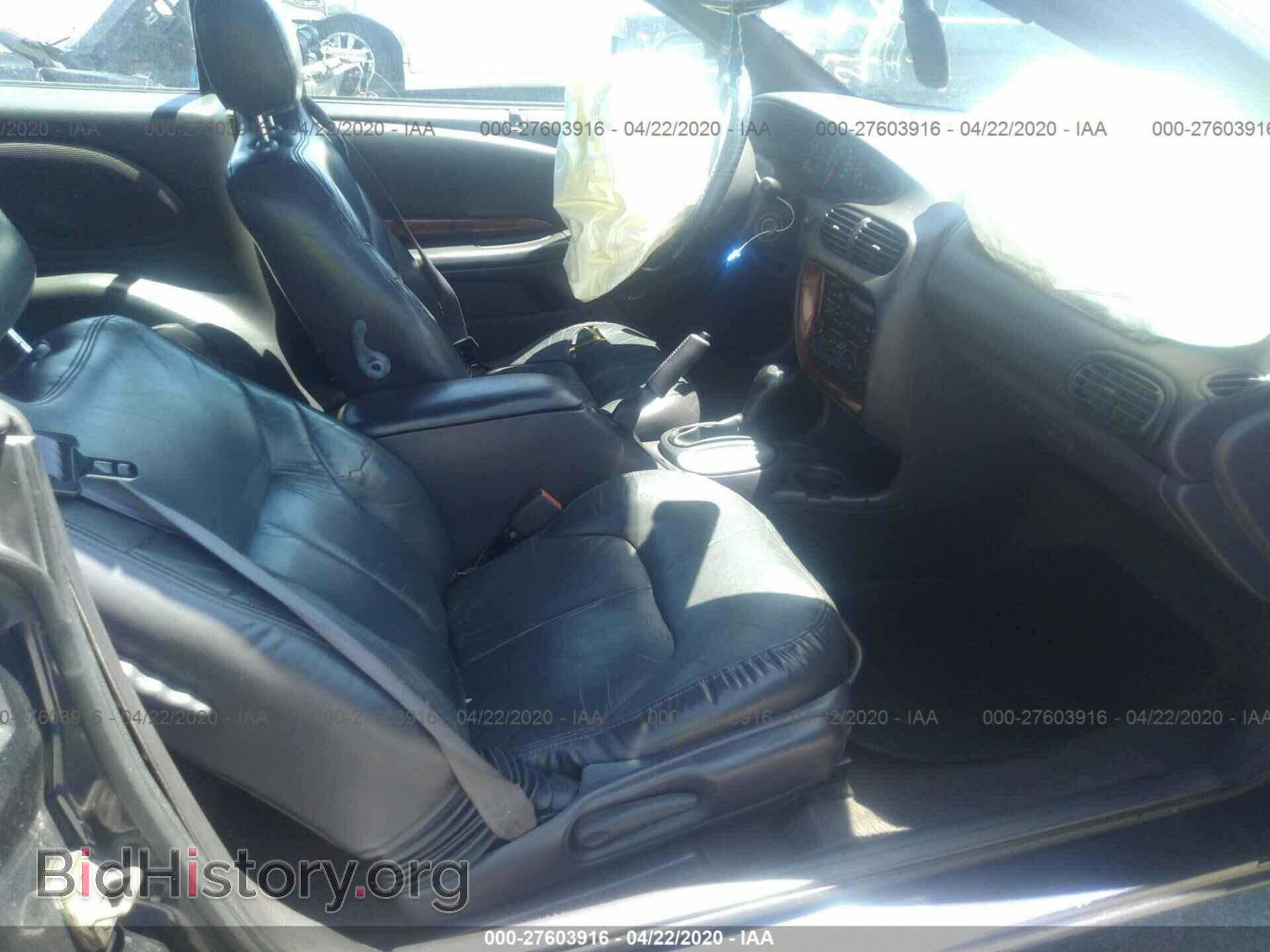 1999 CHRYSLER SEBRING - VIN: 3C3EL55H2XT572861 - Фото 5