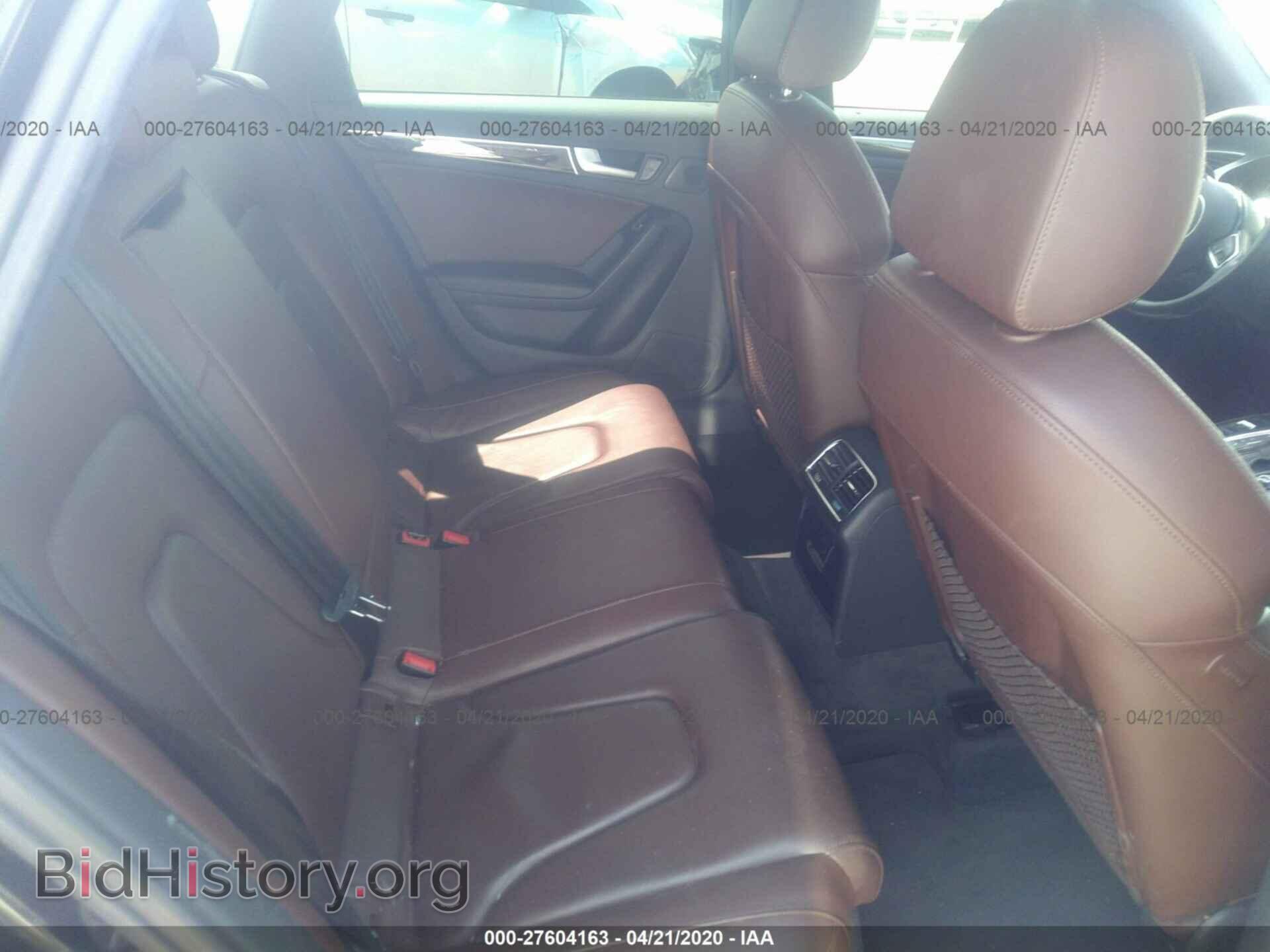 2013 AUDI A4 - VIN: WAUFFAFL5DN009864 - Photo 8