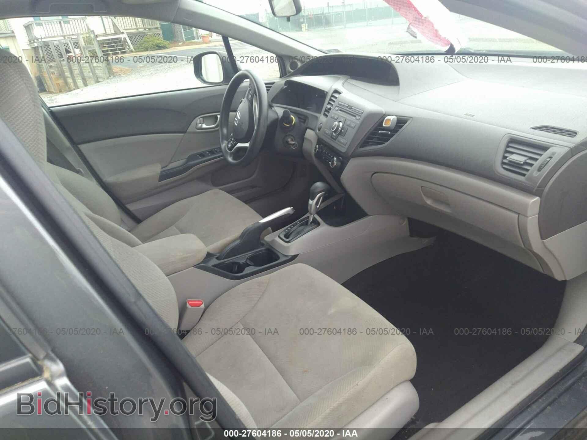 2012 HONDA CIVIC - VIN: 19XFB2F82CE020419 - Фото 5