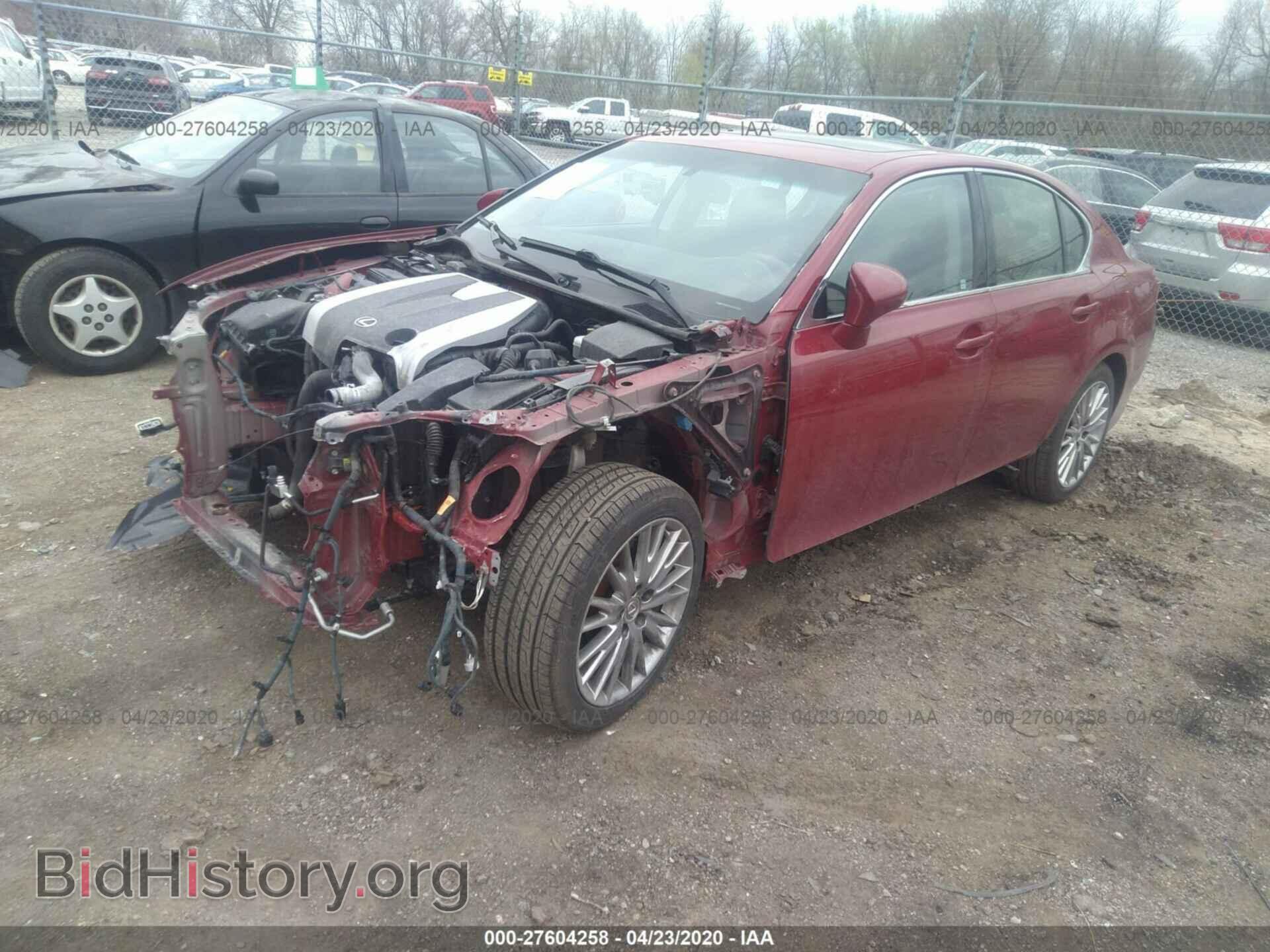 2013 LEXUS GS - VIN: JTHCE1BL8D5007068 - Photo 2