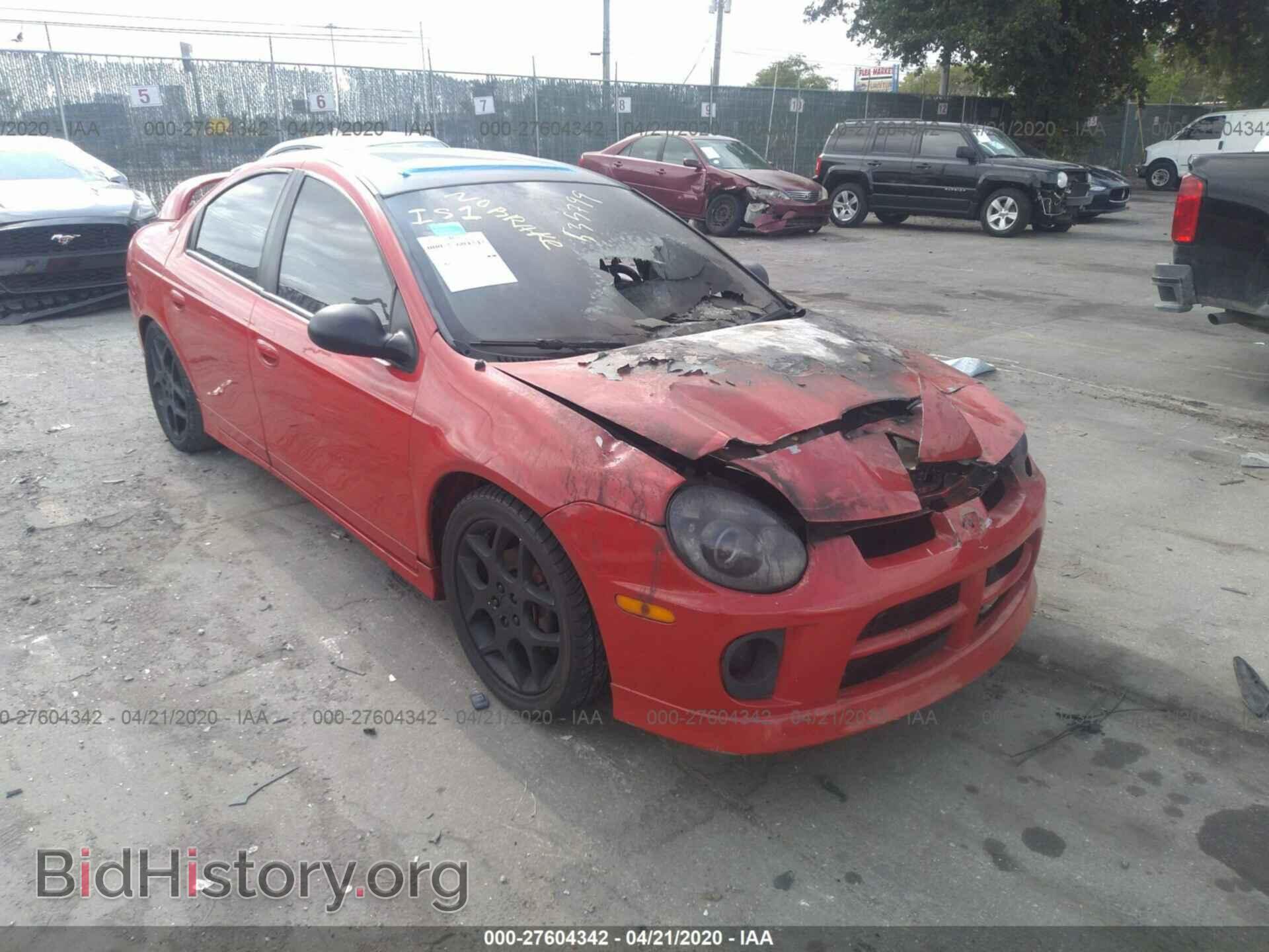Photo 1B3AS66S34D535799 - DODGE NEON 2004