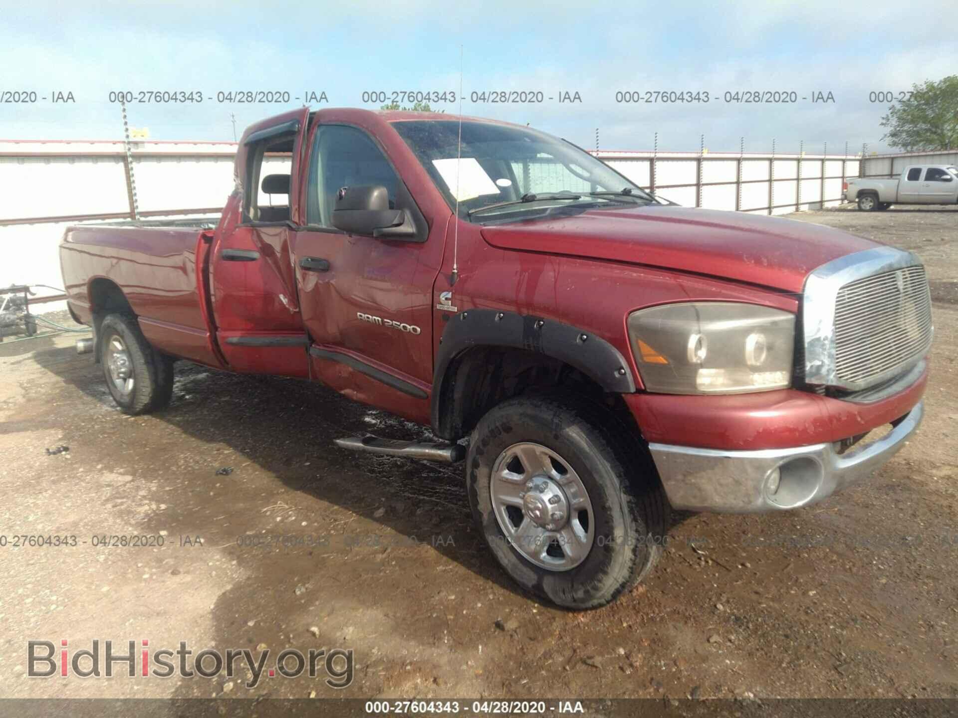 Photo 1D7KS28C06J214041 - DODGE RAM 2500 2006