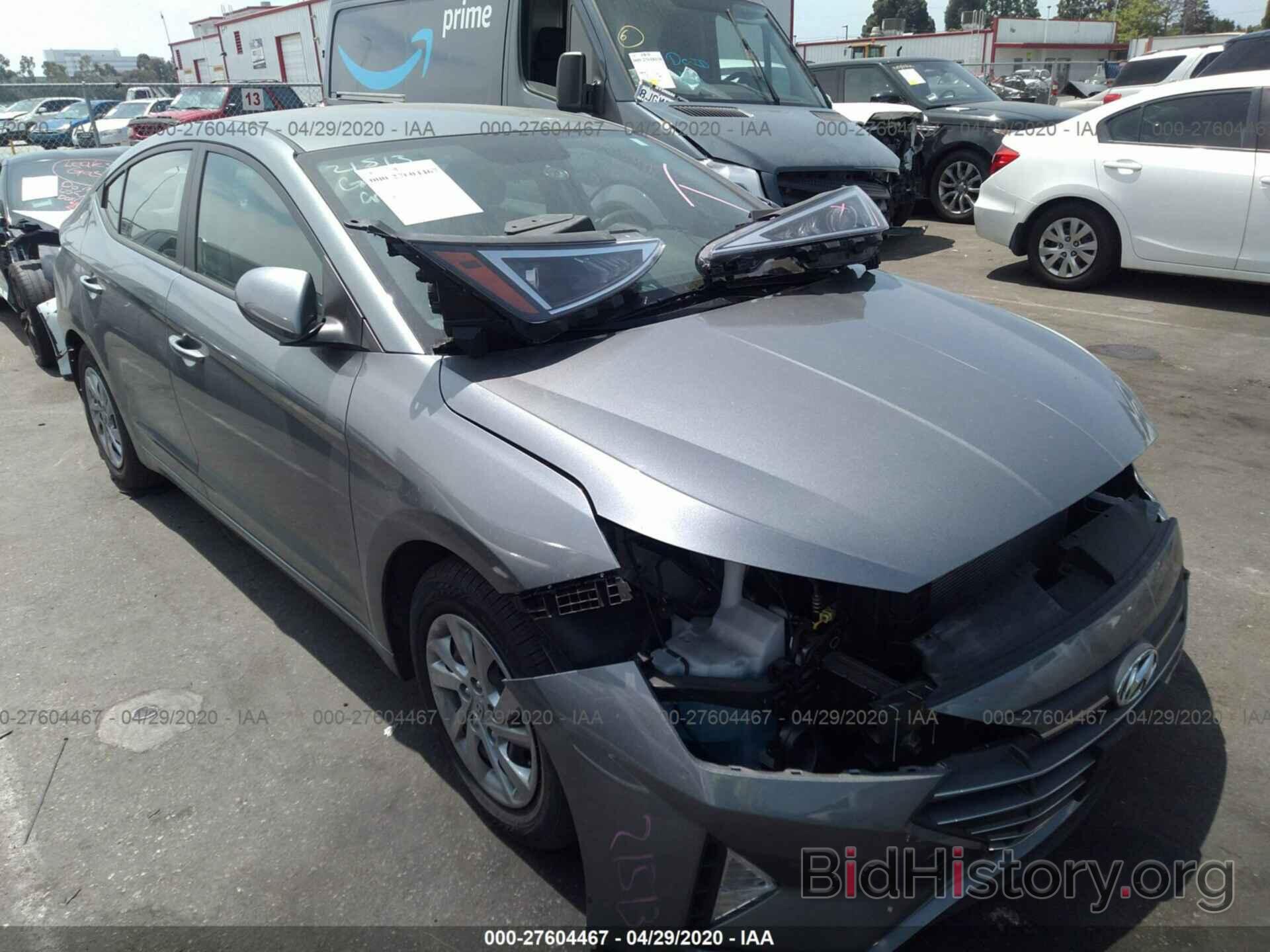 Photo KMHD74LF1KU812225 - HYUNDAI ELANTRA 2019