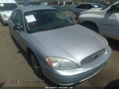 2007 Ford TAURUS SE, silver — VIN 1FAFP53U97A104417, IAAI