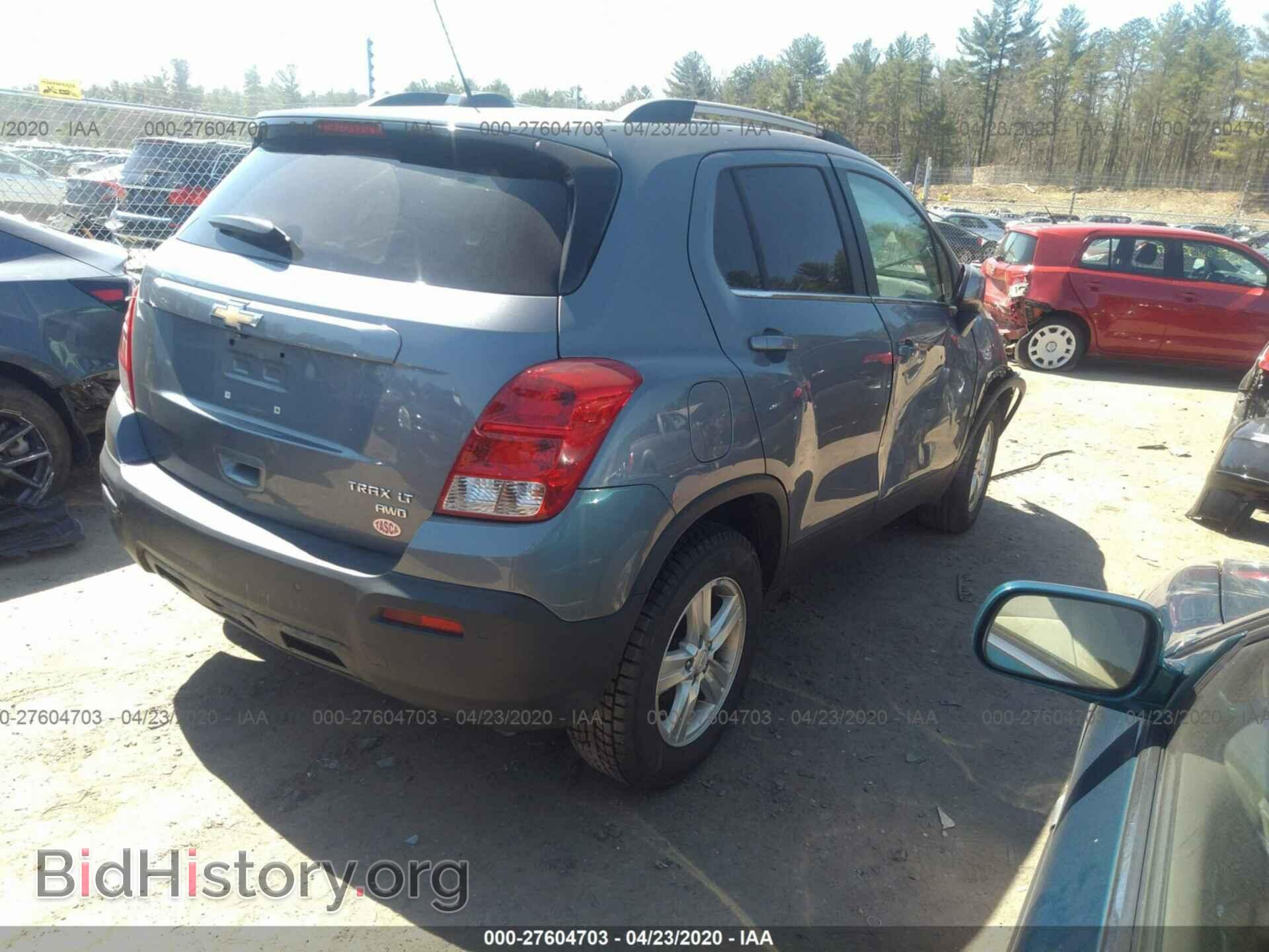 2015 CHEVROLET TRAX - VIN: KL7CJRSB9FB186497 - Фото 4