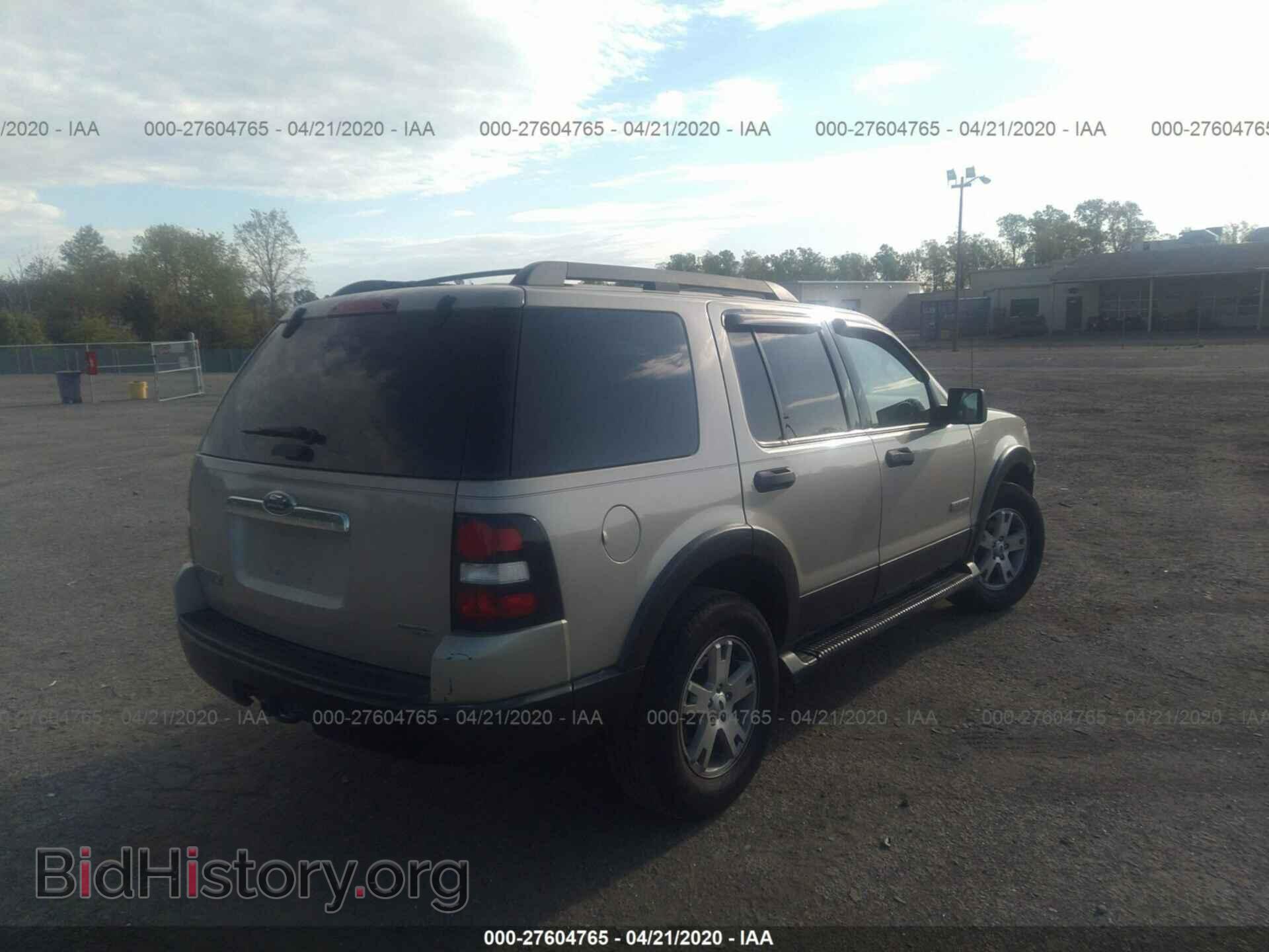 2006 FORD EXPLORER - VIN: 1FMEU73E06UA96445 - Фото 4
