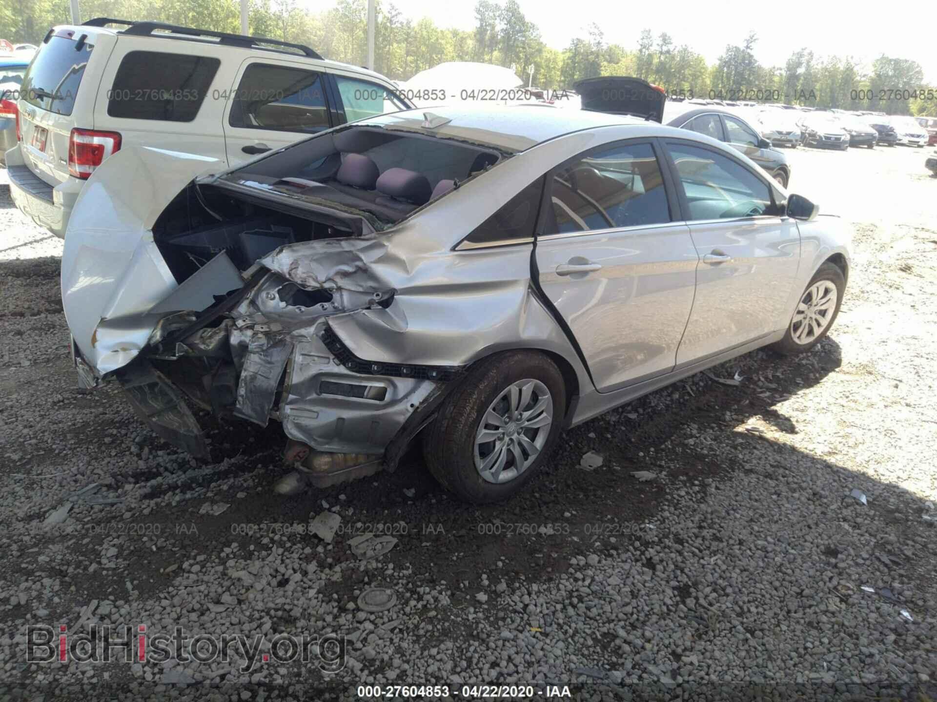2012 HYUNDAI SONATA - VIN: 5NPEB4AC8CH341198 - Фото 4