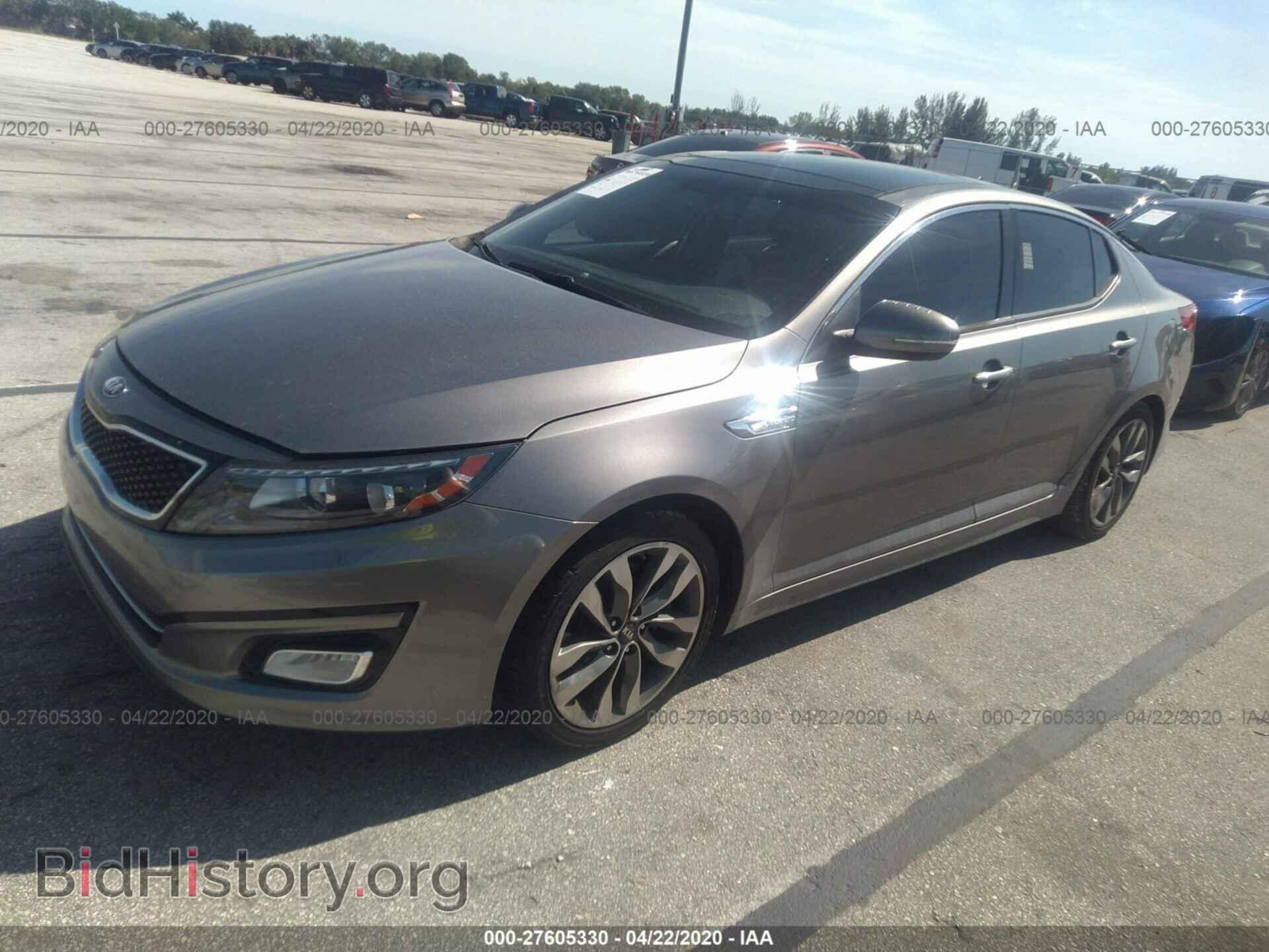 2014 KIA OPTIMA - VIN: 5XXGR4A67EG322395 - Фото 2