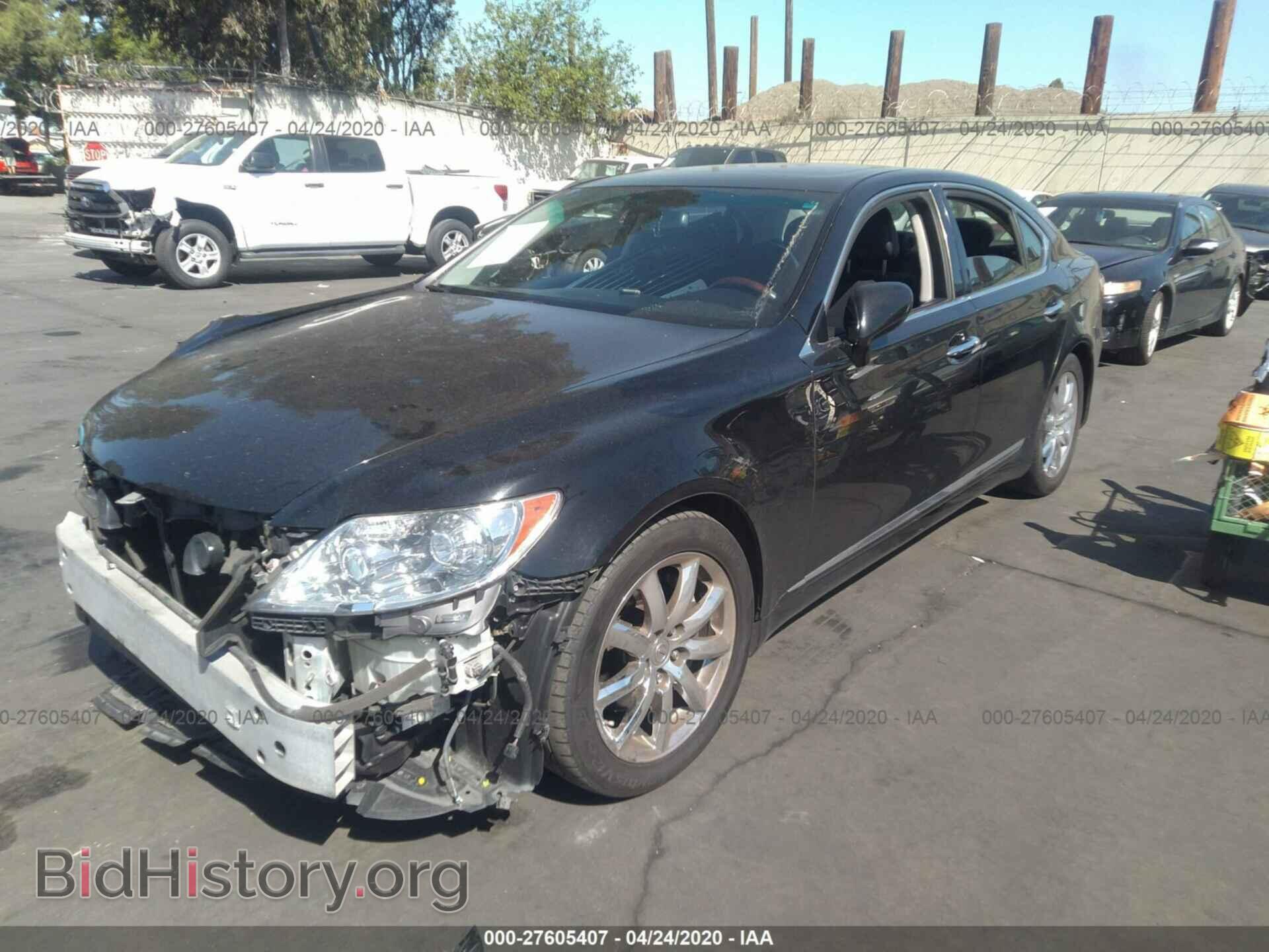 2007 LEXUS LS - VIN: JTHBL46F075046460 - Фото 2