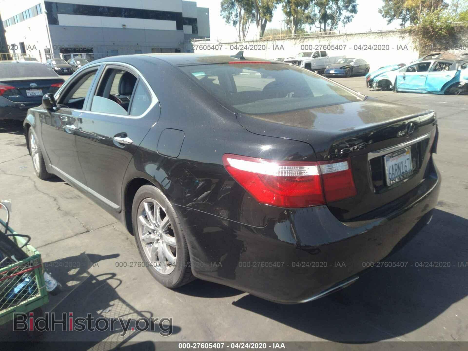 2007 LEXUS LS - VIN: JTHBL46F075046460 - Фото 3