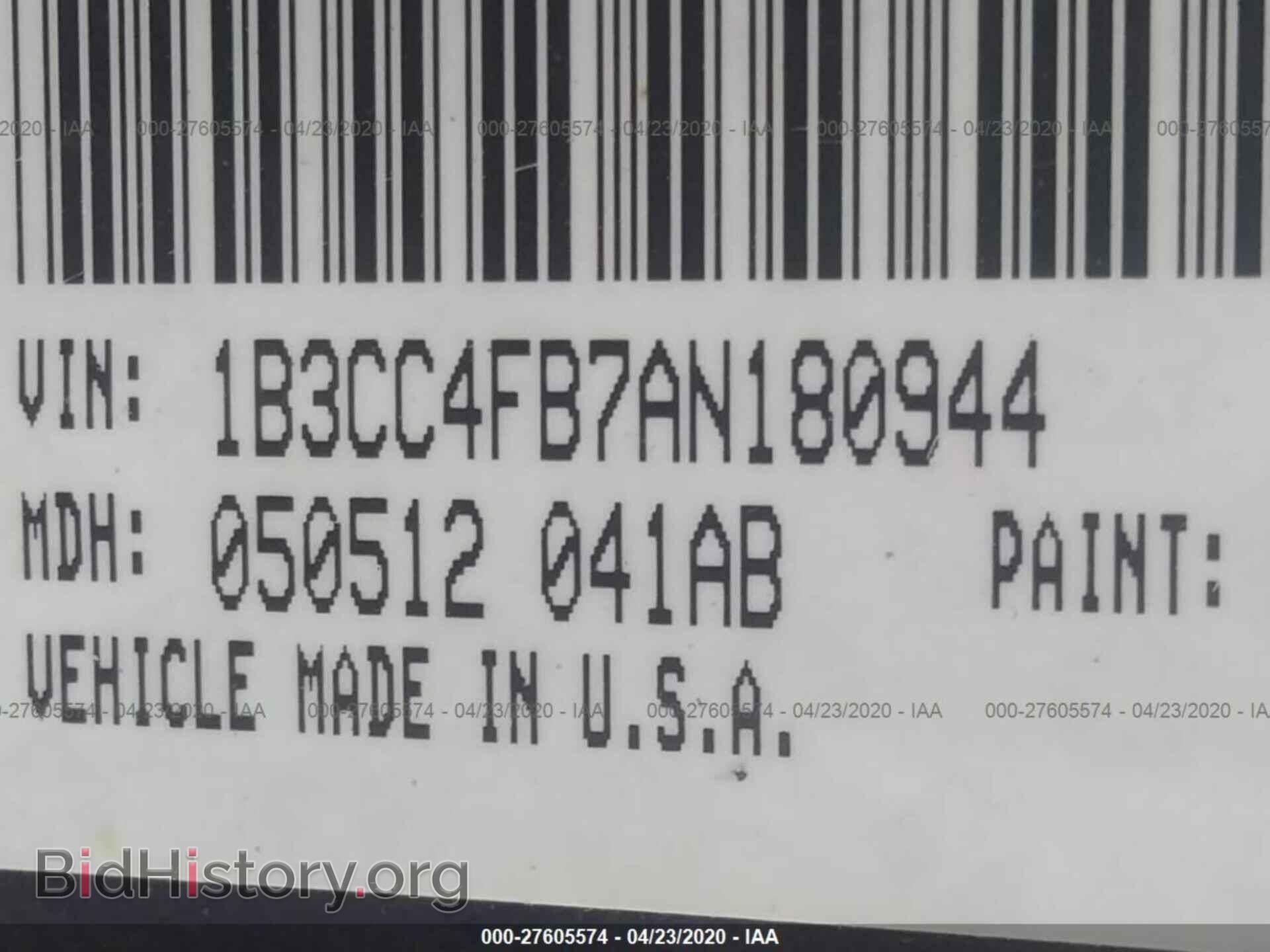 2010 DODGE AVENGER - VIN: 1B3CC4FB7AN180944 - Photo 9