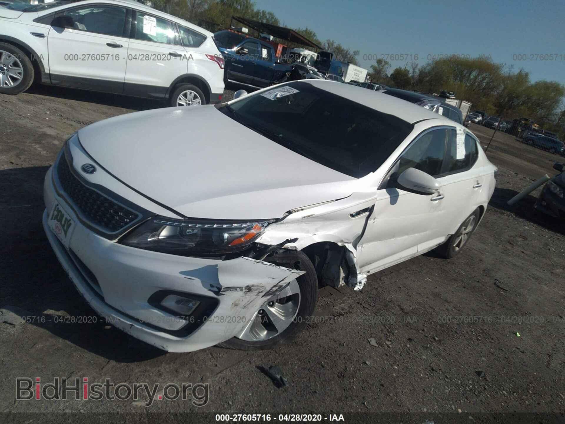 2014 KIA OPTIMA - VIN: KNAGM4AD7E5062871 - Фото 2