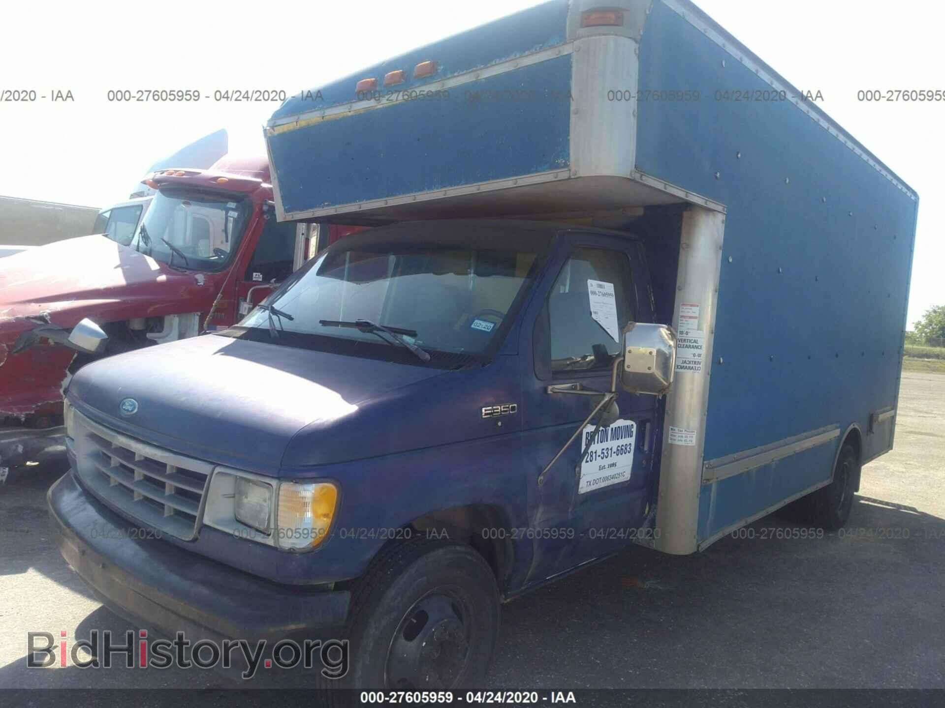 1994 FORD ECONOLINE - VIN: 1FDKE37GXRHA56066 - Фото 2