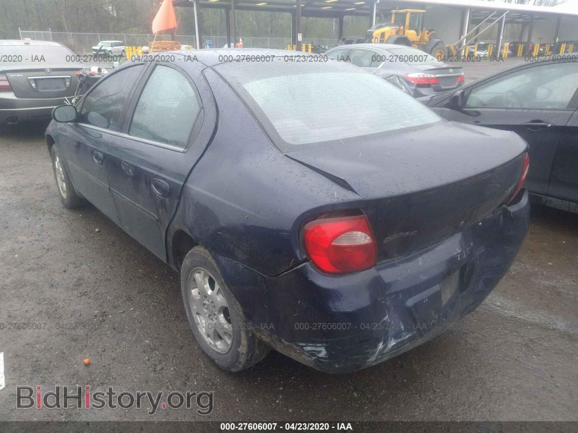 2005 DODGE NEON - VIN: 1B3ES56C65D252657 - Фото 3