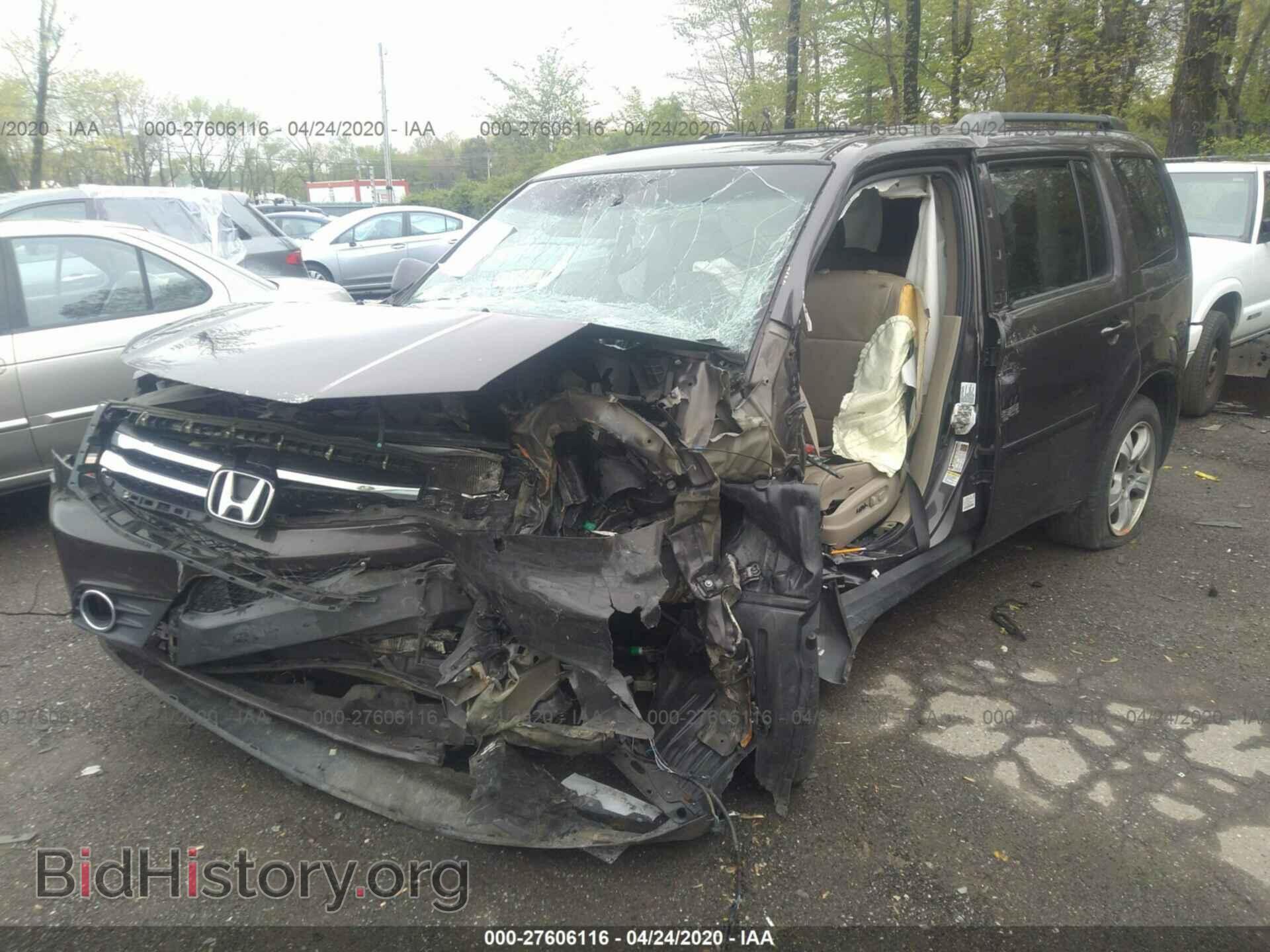 2012 HONDA PILOT - VIN: 5FNYF4H61CB055533 - Фото 2