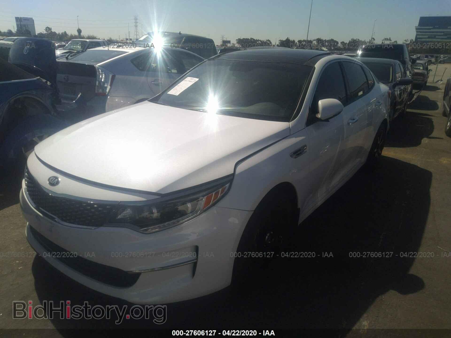 2016 KIA OPTIMA - VIN: 5XXGU4L37GG045221 - Photo 2