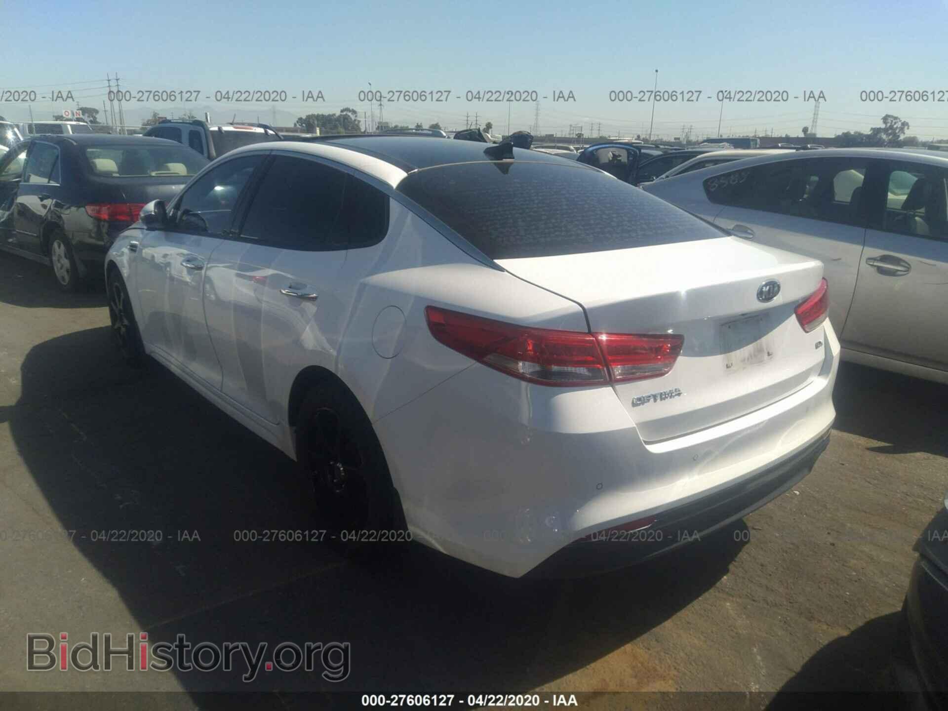 2016 KIA OPTIMA - VIN: 5XXGU4L37GG045221 - Photo 3