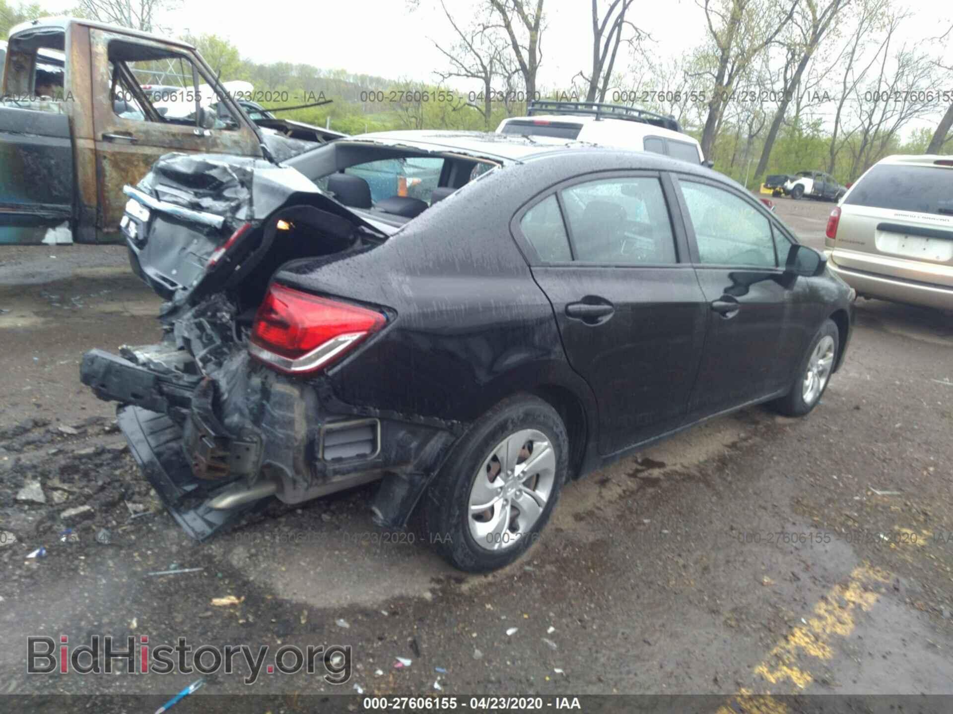 2014 HONDA CIVIC - VIN: 19XFB2F53EE035861 - Фото 4