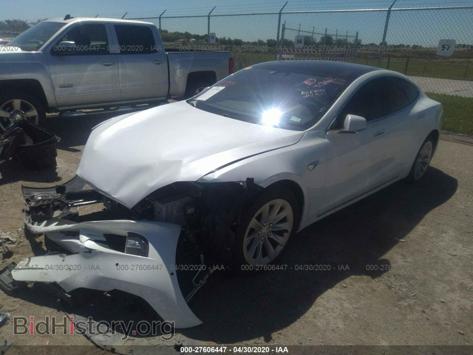 2017 TESLA MODEL S - VIN: 5YJSA1E17HF206149 - Фото 2