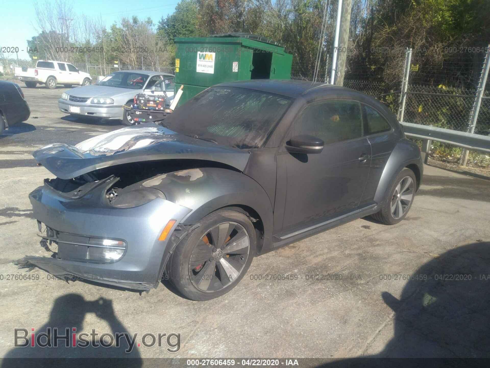 2012 VOLKSWAGEN BEETLE - VIN: 3VWVA7AT8CM655512 - Фото 2