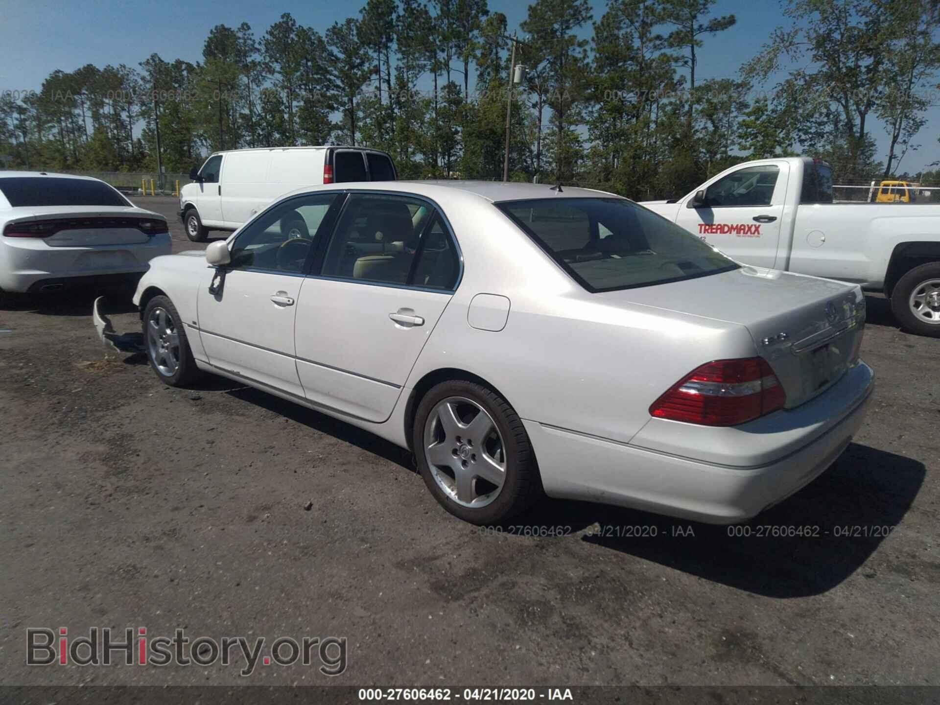 2005 LEXUS LS - VIN: JTHBN36F850182298 - Фото 3