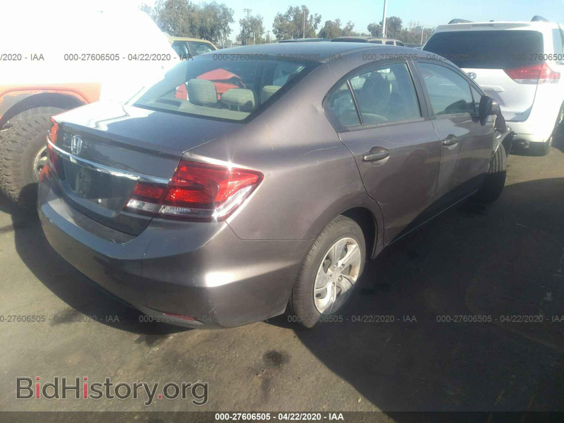 2014 HONDA CIVIC - VIN: 19XFB2F51EE229949 - Фото 4
