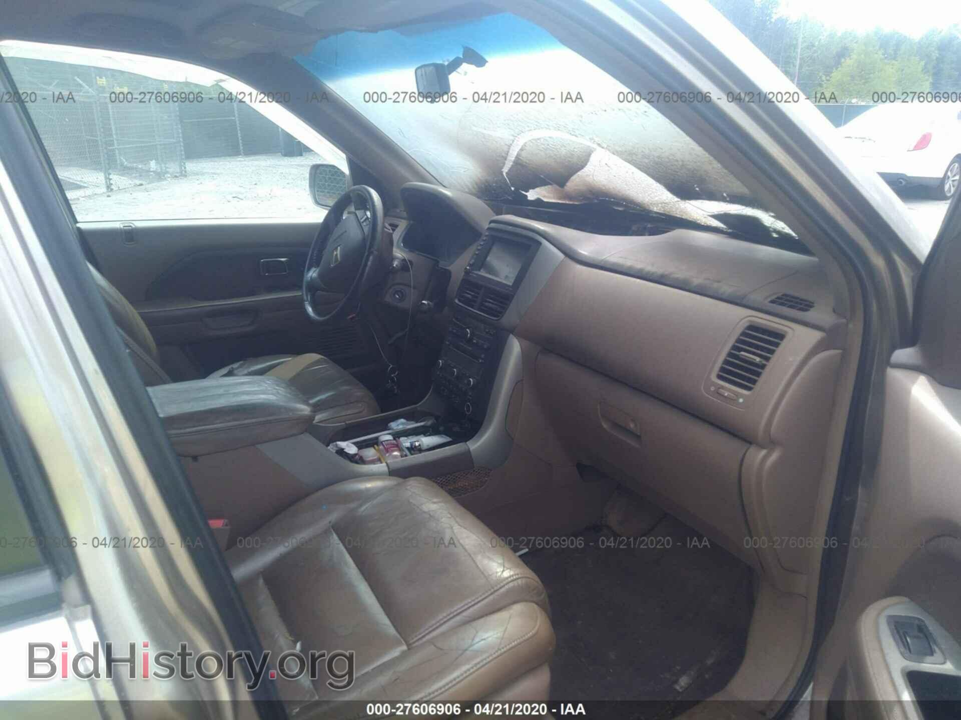 2006 HONDA PILOT - VIN: 5FNYF18726B003064 - Фото 5