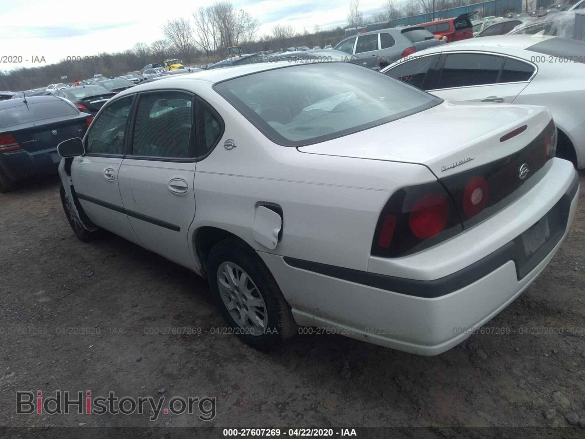 2005 CHEVROLET IMPALA - VIN: 2G1WF52E959109089 - Фото 3