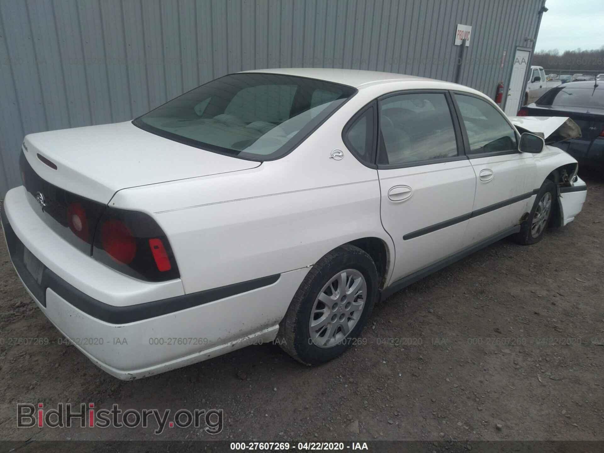 2005 CHEVROLET IMPALA - VIN: 2G1WF52E959109089 - Фото 4
