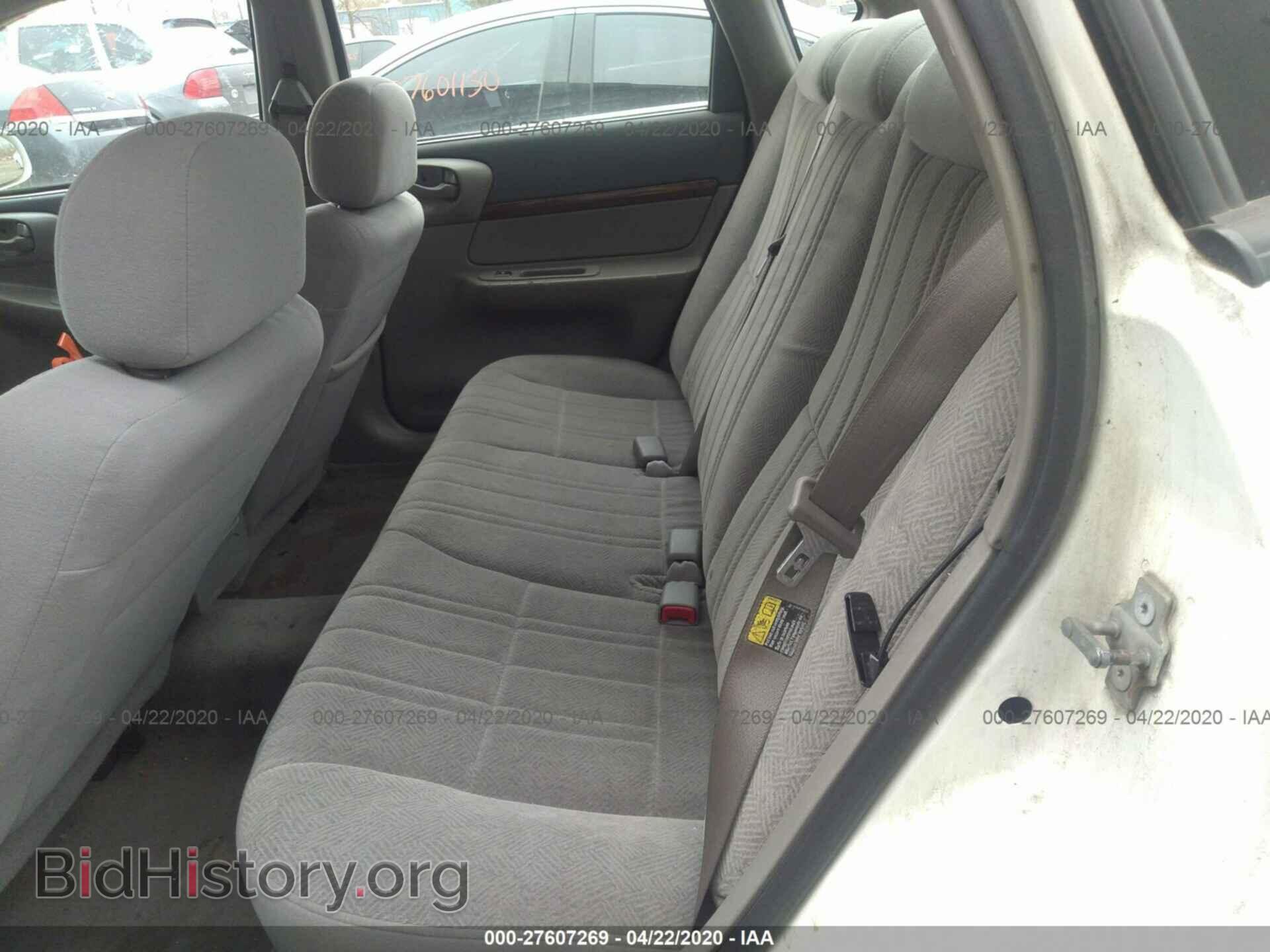 2005 CHEVROLET IMPALA - VIN: 2G1WF52E959109089 - Фото 8