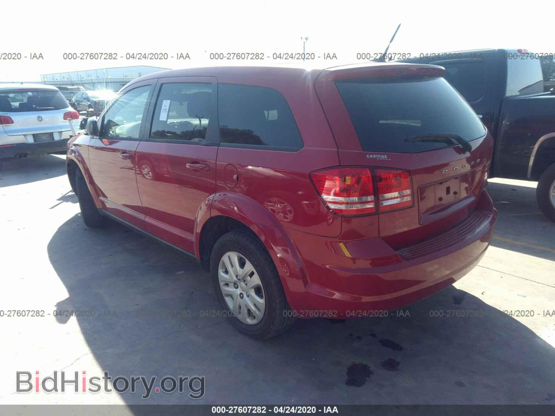 2014 DODGE JOURNEY - VIN: 3C4PDCAB3ET220991 - Фото 3
