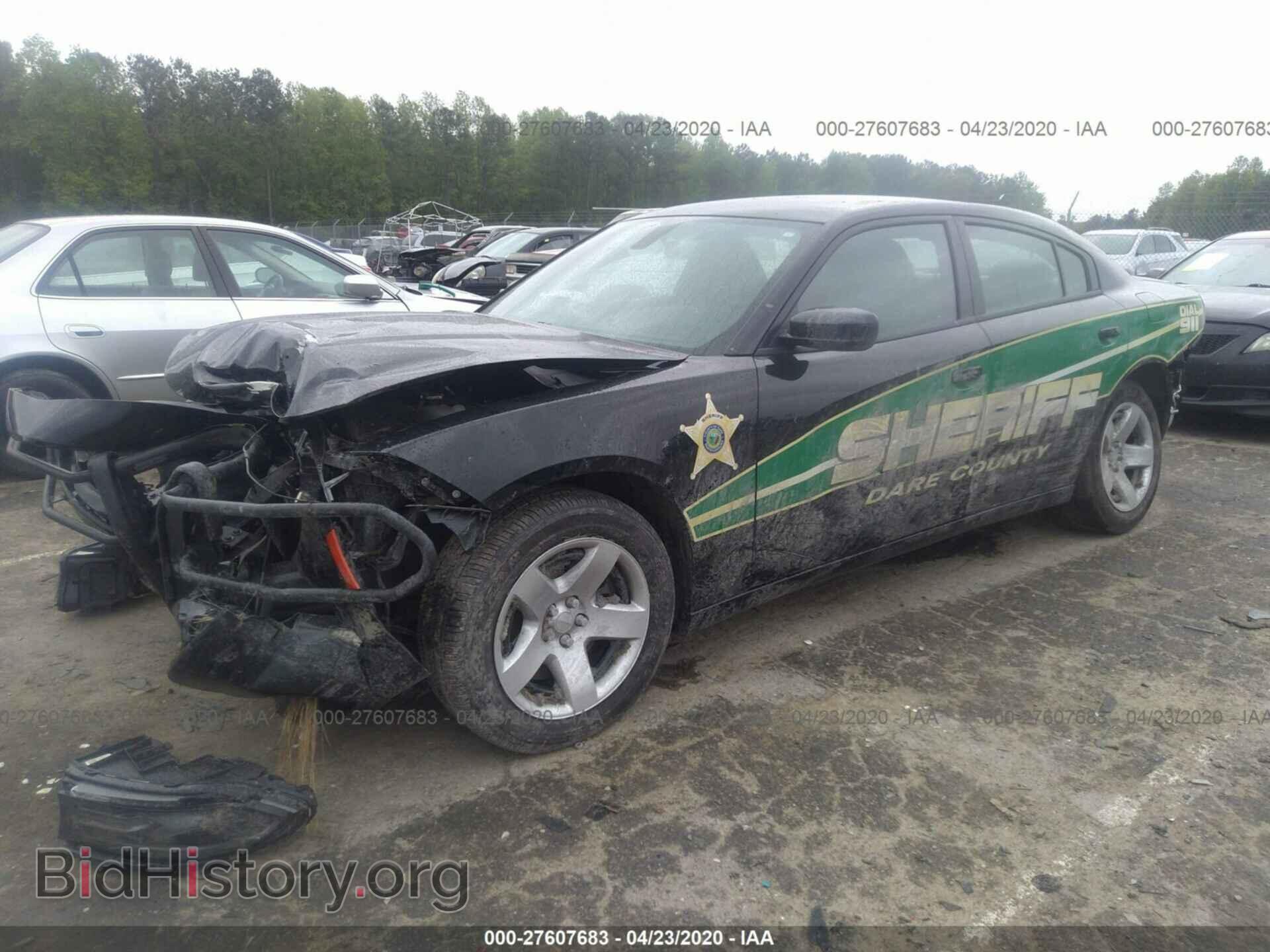 2019 DODGE CHARGER - VIN: 2C3CDXAT2KH655881 - Фото 2