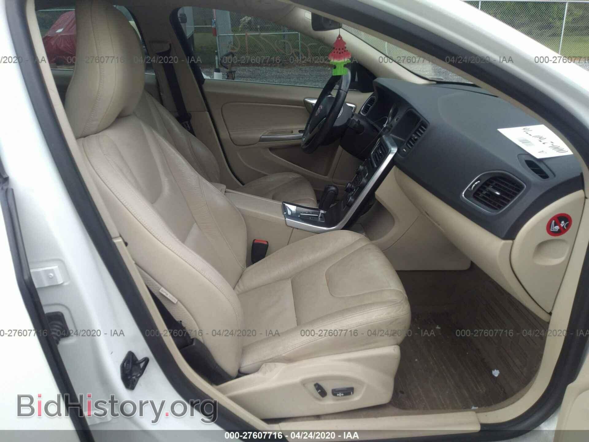 2012 VOLVO S60 - VIN: YV1622FS5C2102728 - Фото 5